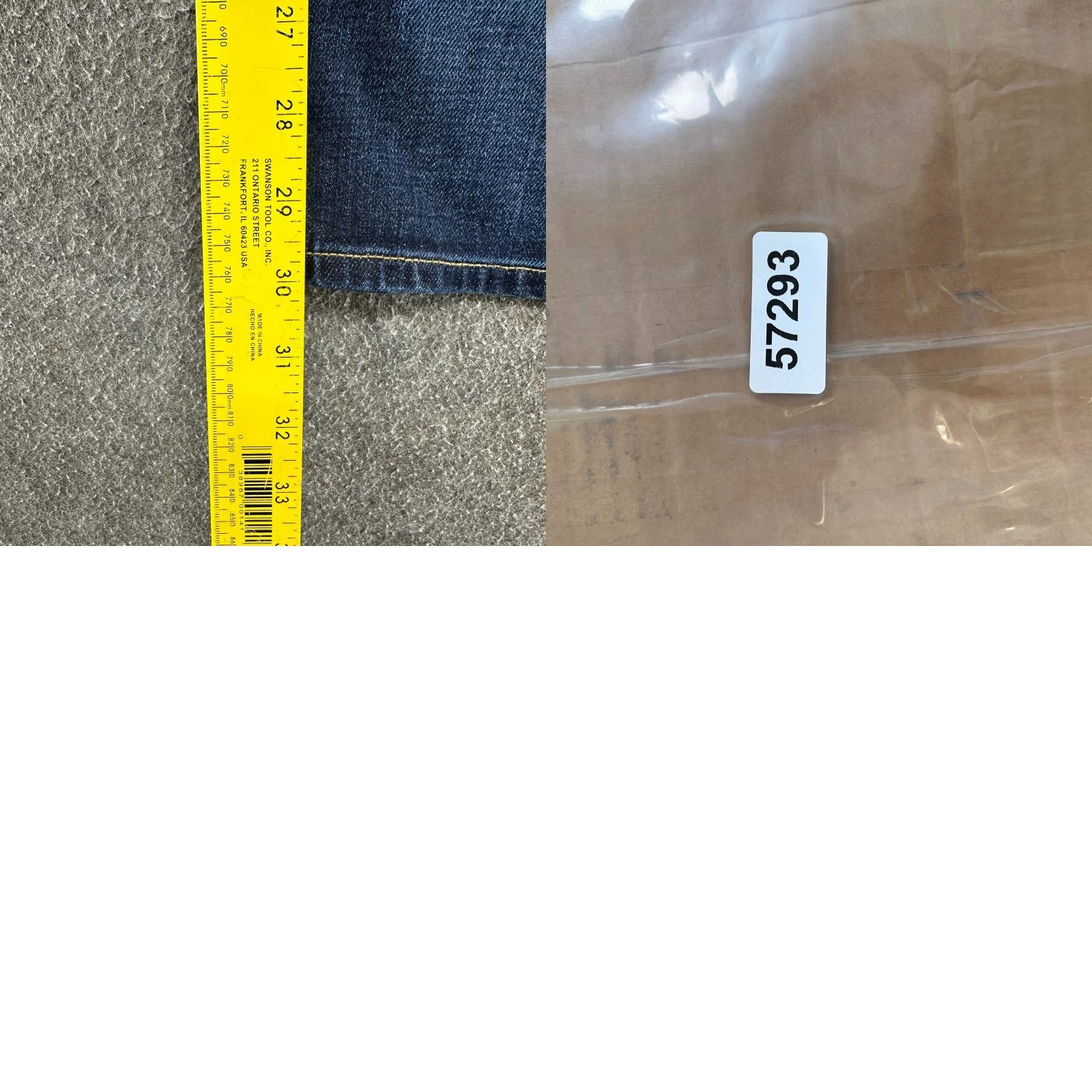 Lucky Brand Lucky Brand 361 Jeans Mens 38x30 Blue Vintage Straight Dark Wash Stretch Flex Denim 5-Pocket Regular Rise Dark Blue Mens Jeans Size US 38 / EU 54 - 10 Thumbnail
