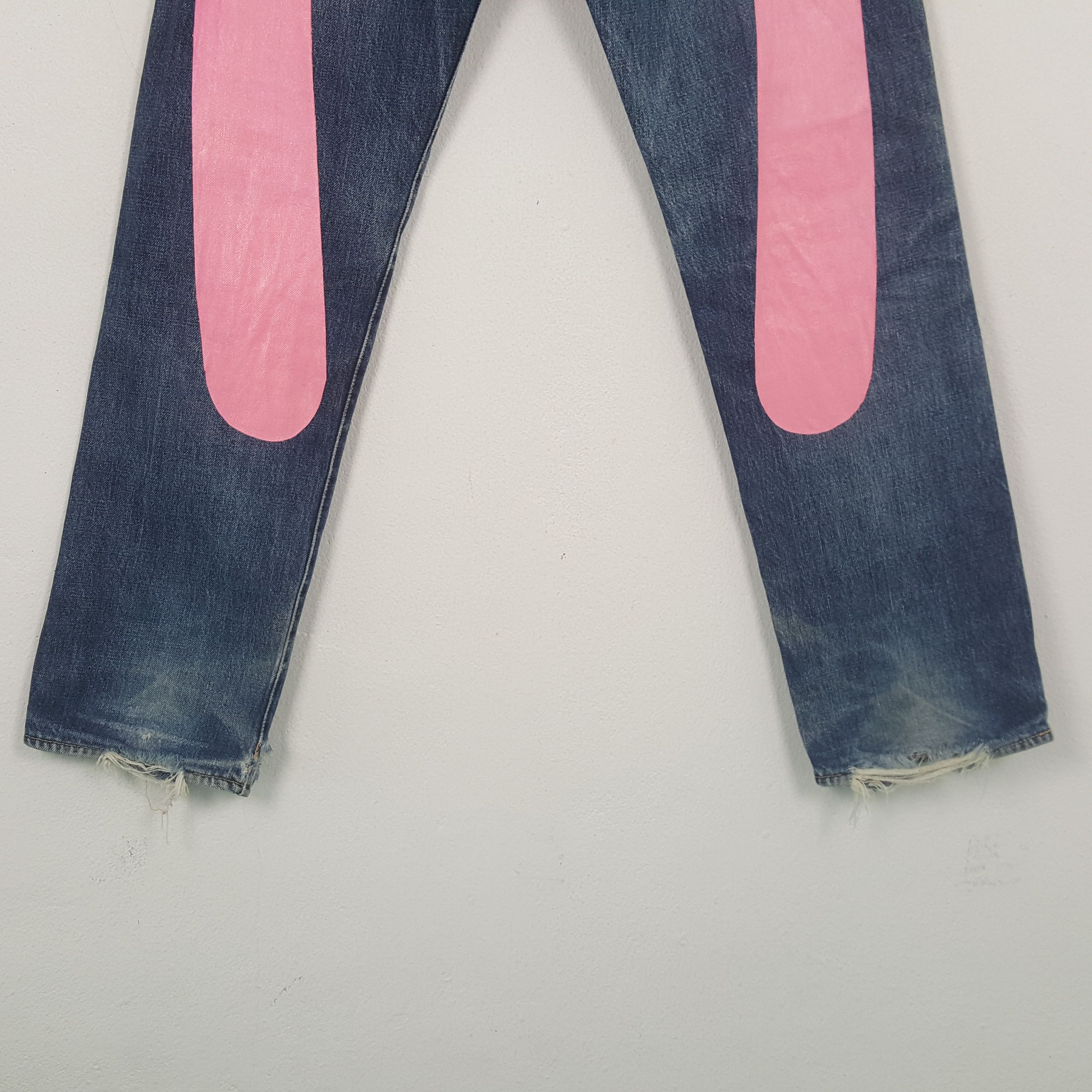 Evisu Evisu Japanese Brand Custom Daicock Jeans C297N12 Size US 29 - 3 Thumbnail