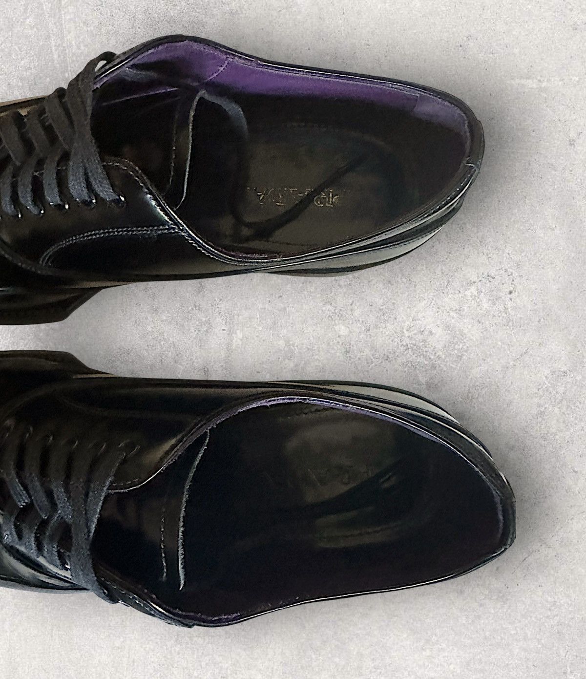 Prada Prada Spazzolato Wrapped Creeper Shoes Size US 9.5 / IT 39.5 - 4 Thumbnail