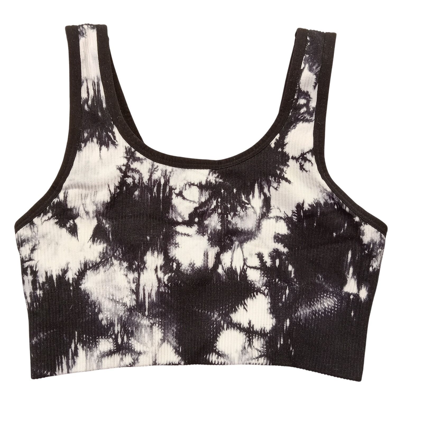 & Other Stories Avia Activewear Top S Women's Athletic Tank Black Marble Size S / US 4 / IT 40 - 1 Thumbnail