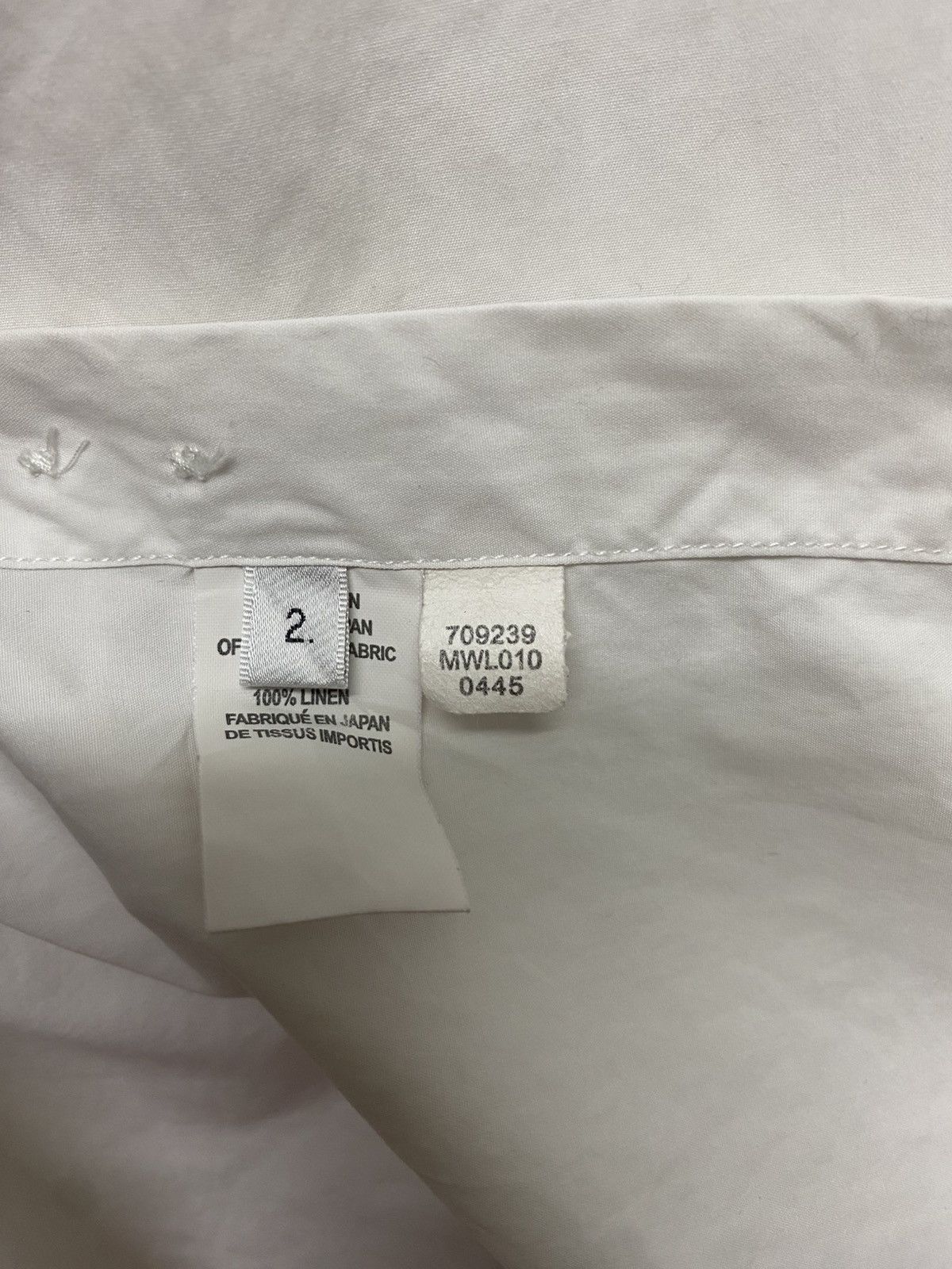 Thom Browne Thom Browne White Oxford Shirt Size XS / US 0-2 / IT 36-38 - 7 Thumbnail