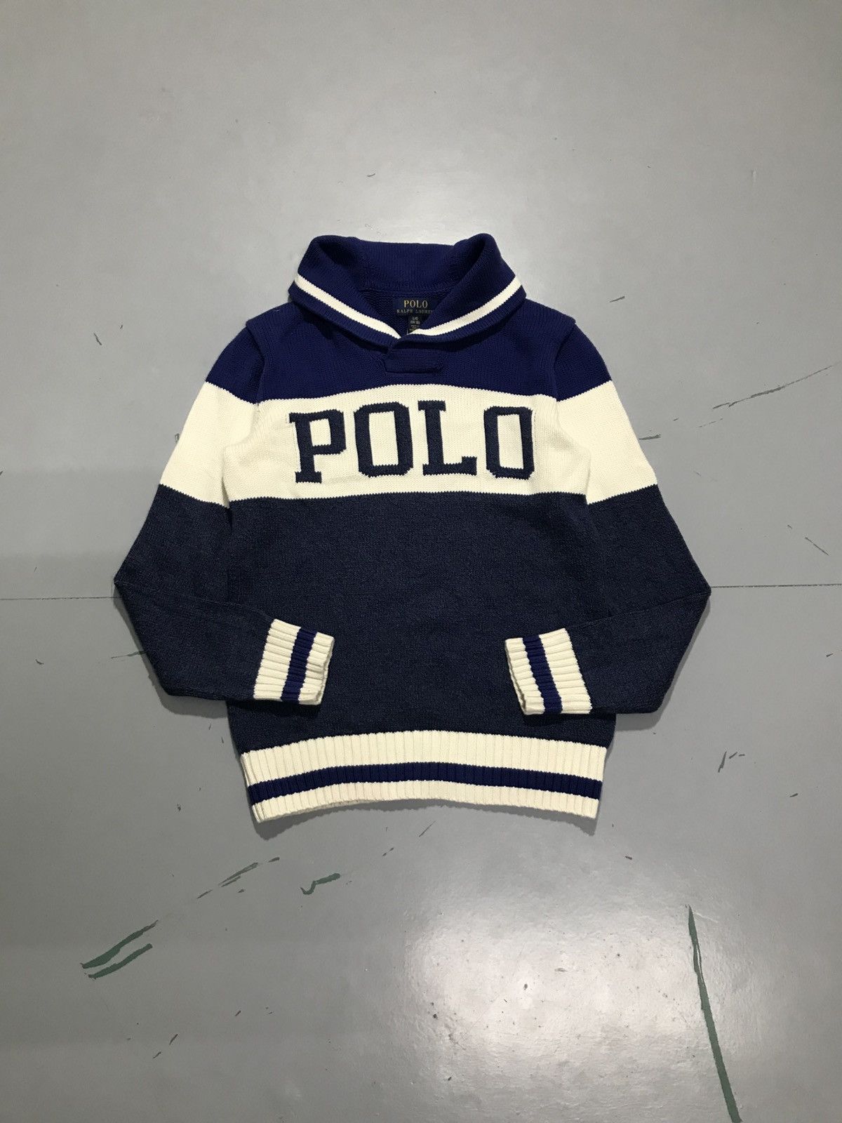 Polo Ralph Lauren Vintage polo Ralph Lauren knit sweater Size US XXS / EU 40 - 1 Thumbnail