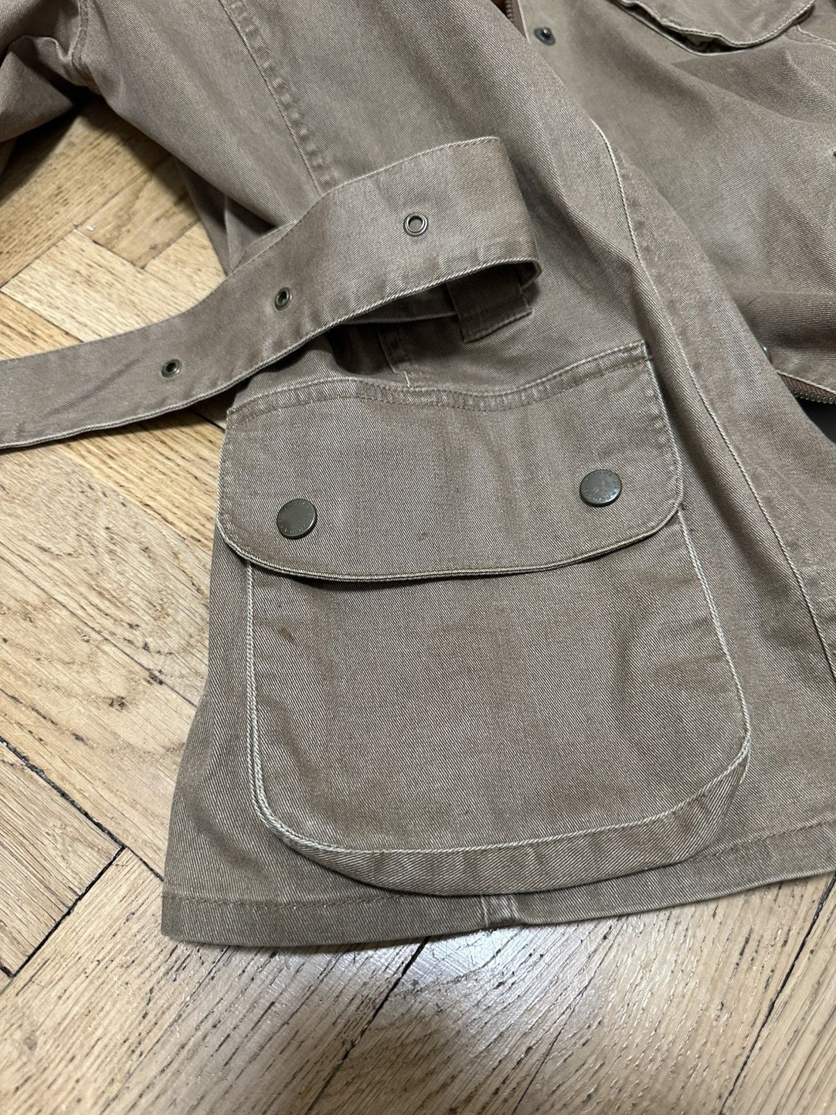 Barbour Barbour International Women’s Khaki Jacket Size M Size M / US 6-8 / IT 42-44 - 13 Thumbnail