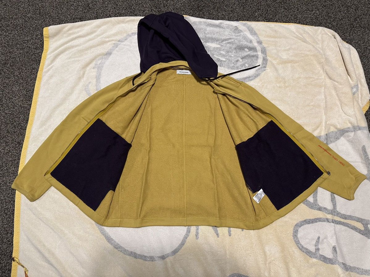 Kiko Kostadinov Sharif Farrag Ant Fleece Hooded Jacket Sunflower Size US M / EU 48-50 / 2 - 12 Thumbnail