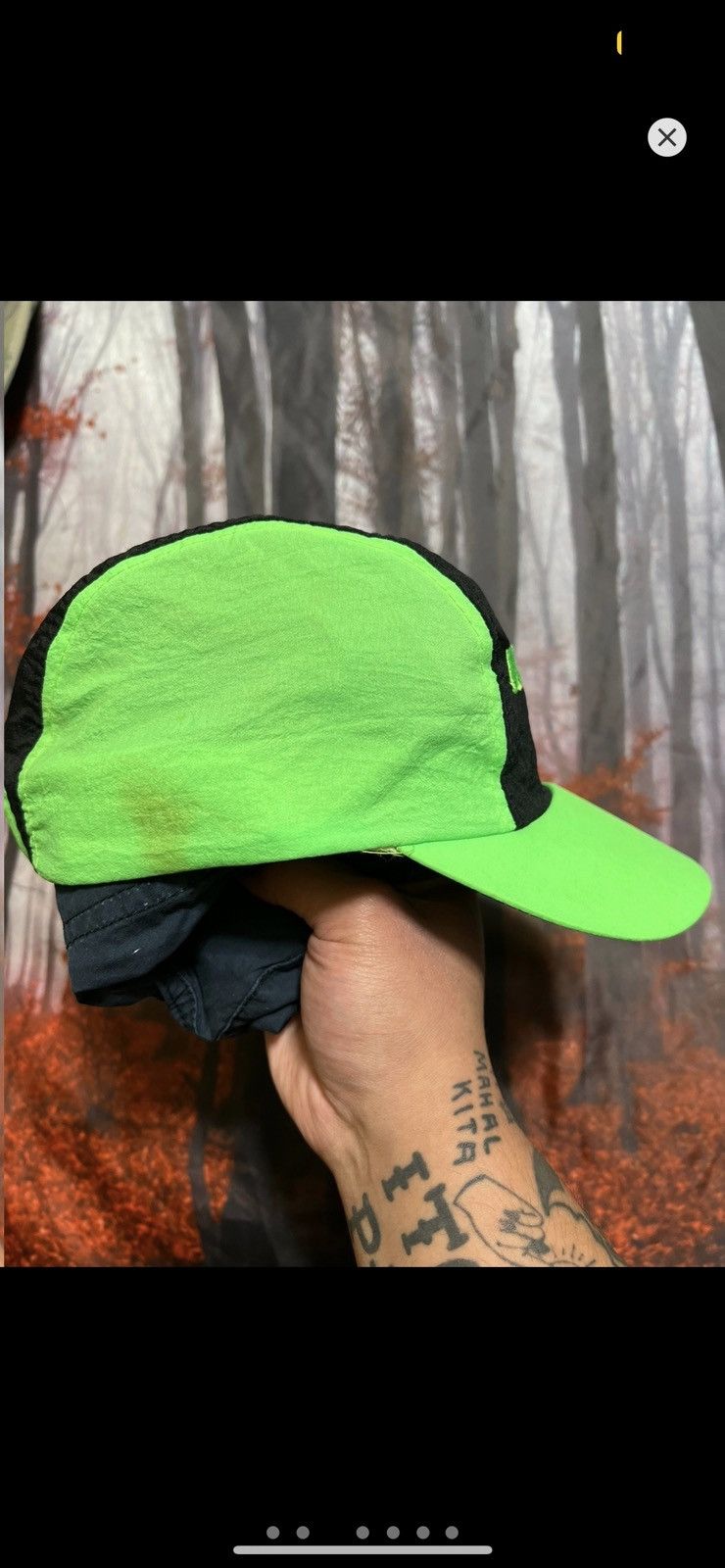 Nike ***FINAL DROP***RARE 90s “JUST DO IT” NIKE BOOT BUNGEE CAP Size ONE SIZE - 3 Thumbnail