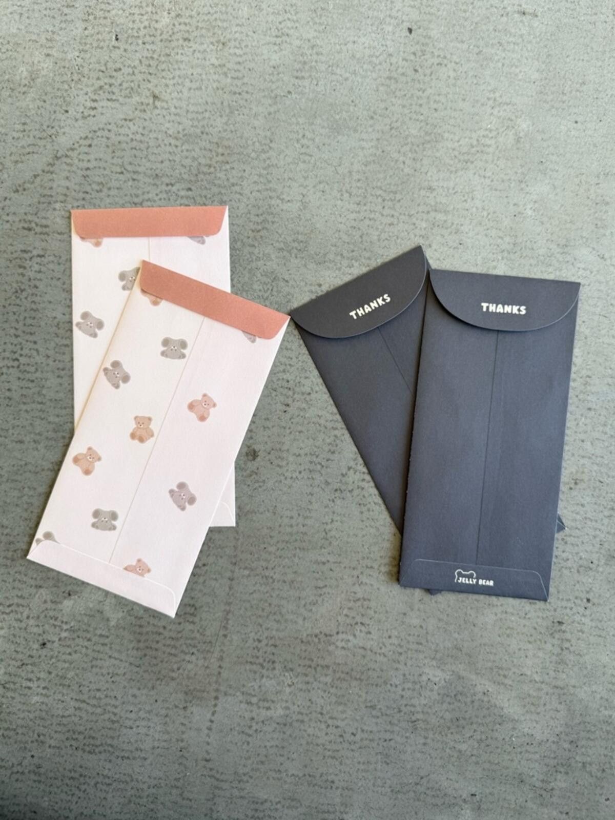 Other Jelly Bear Envelope Set / Stationery / Korea Size ONE SIZE - 5 Thumbnail