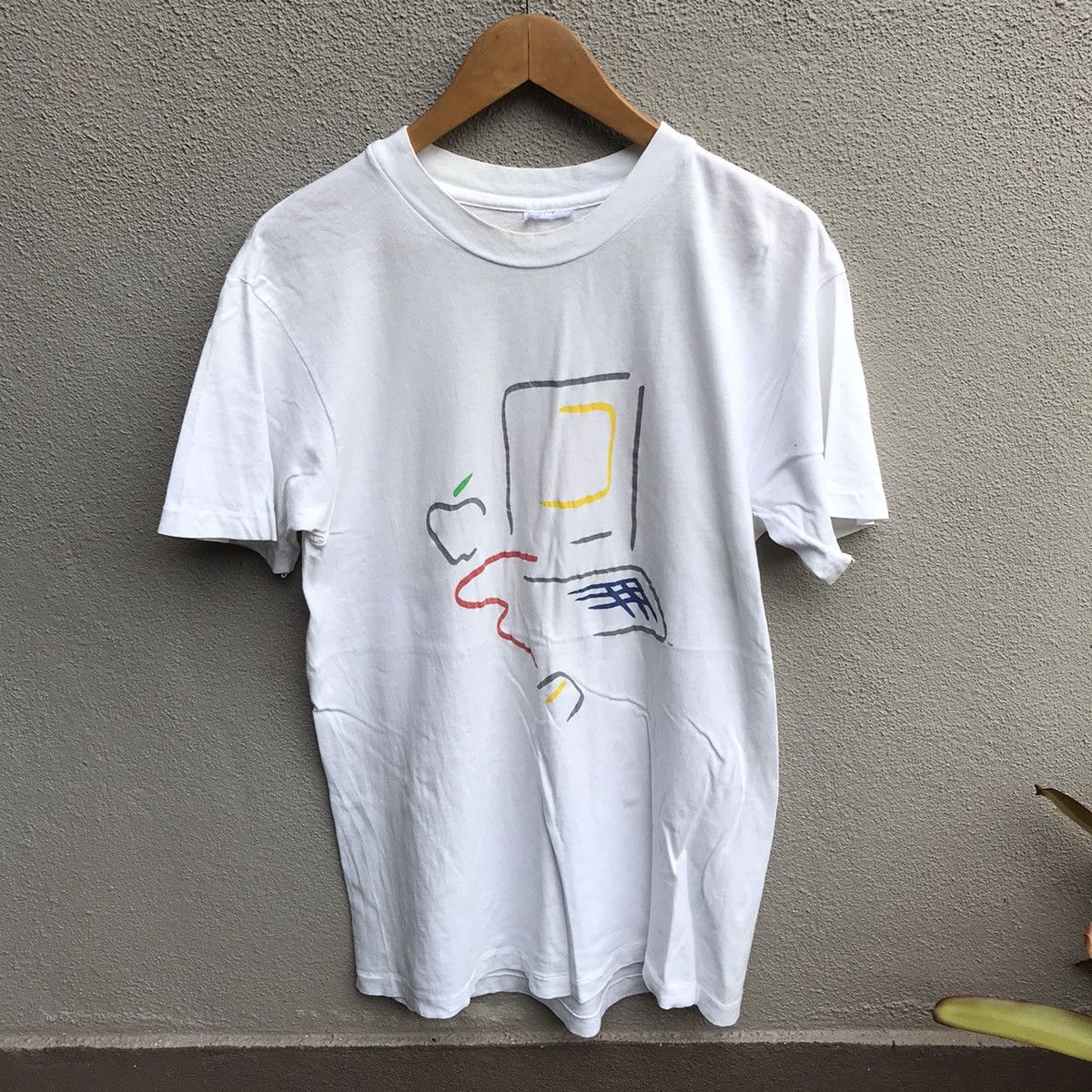 Apple Vintage APPLE macintosh tee steve jobs imac Size US M / EU 48-50 / 2 - 1 Thumbnail