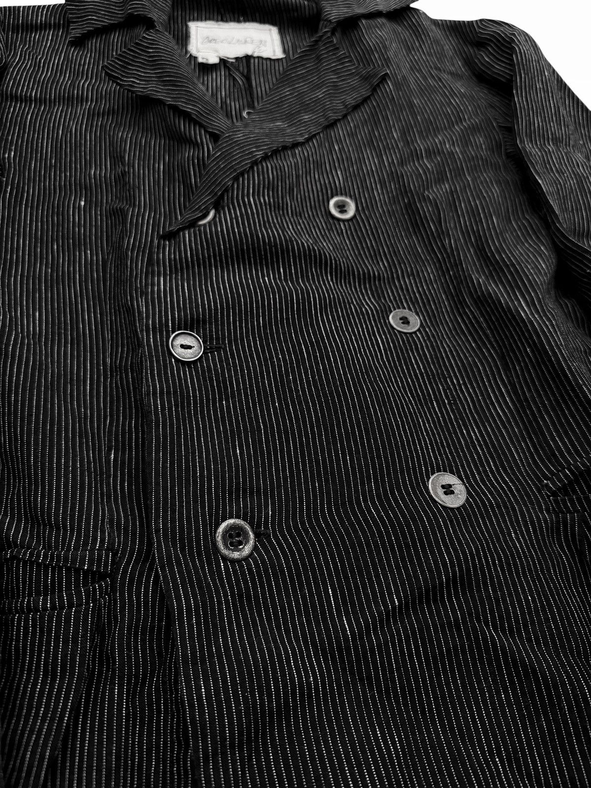 Greg Lauren 2014 DB Dickens Microbeadstripe Linen Blazer Coat Size US S / EU 44-46 / 1 - 4 Thumbnail