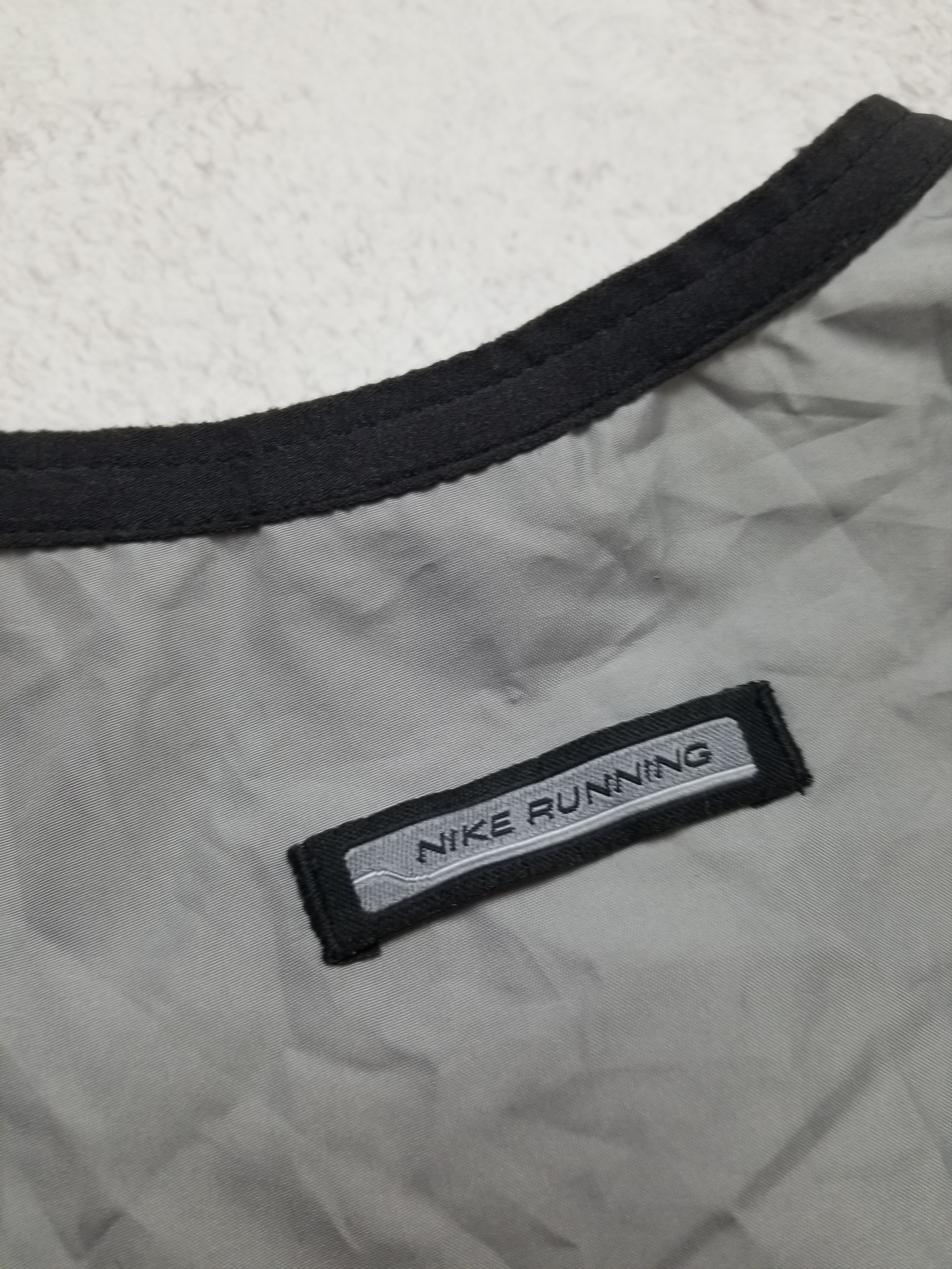 Nike Vintage 2000 Nike Running Teflon Reflective Vest Activewear Size L / US 10 / IT 46 - 6 Thumbnail
