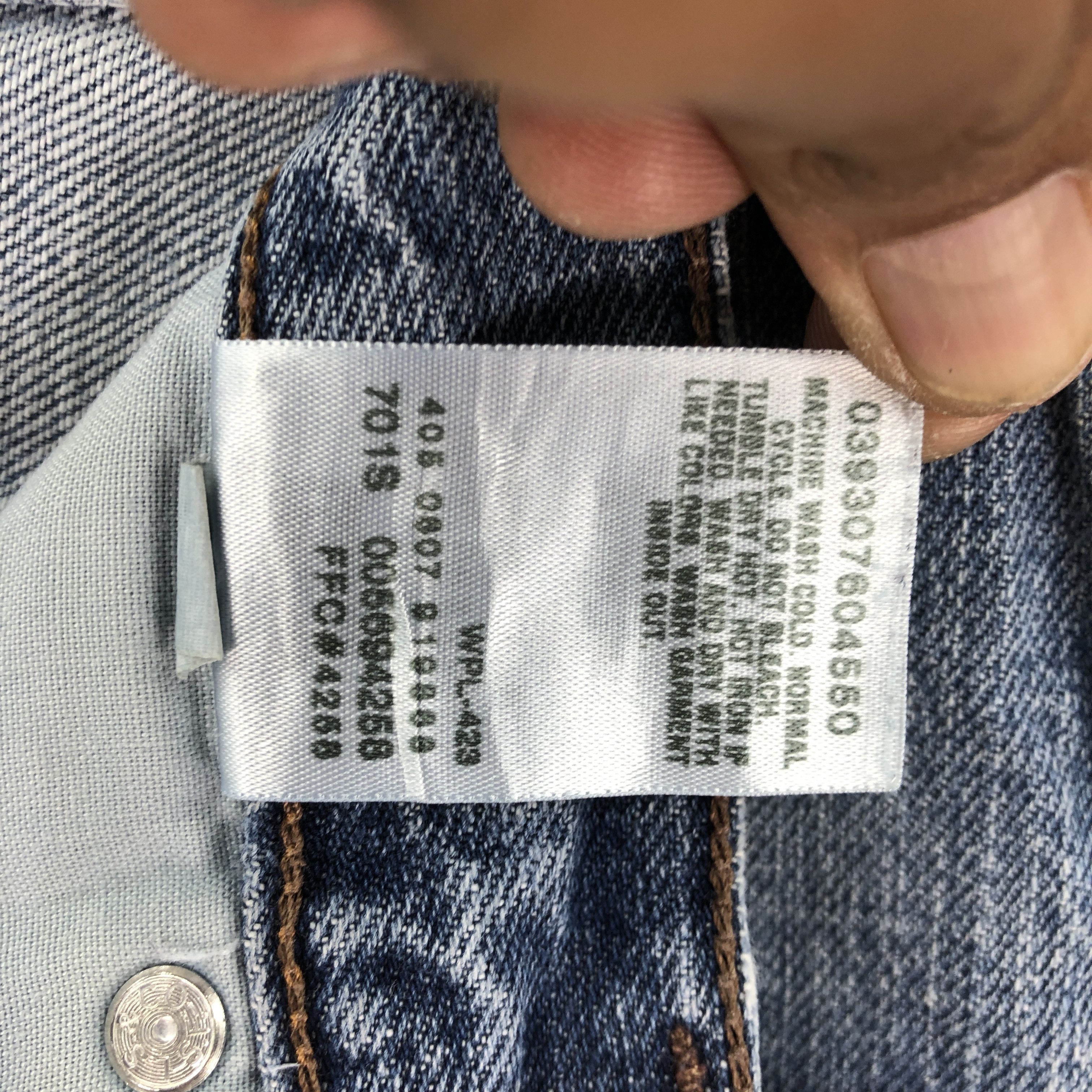 Levi's Vintage Levis 569 Baggy Loose Jeans Ripped Levis Faded Denim Size US 30 / EU 46 - 8 Thumbnail
