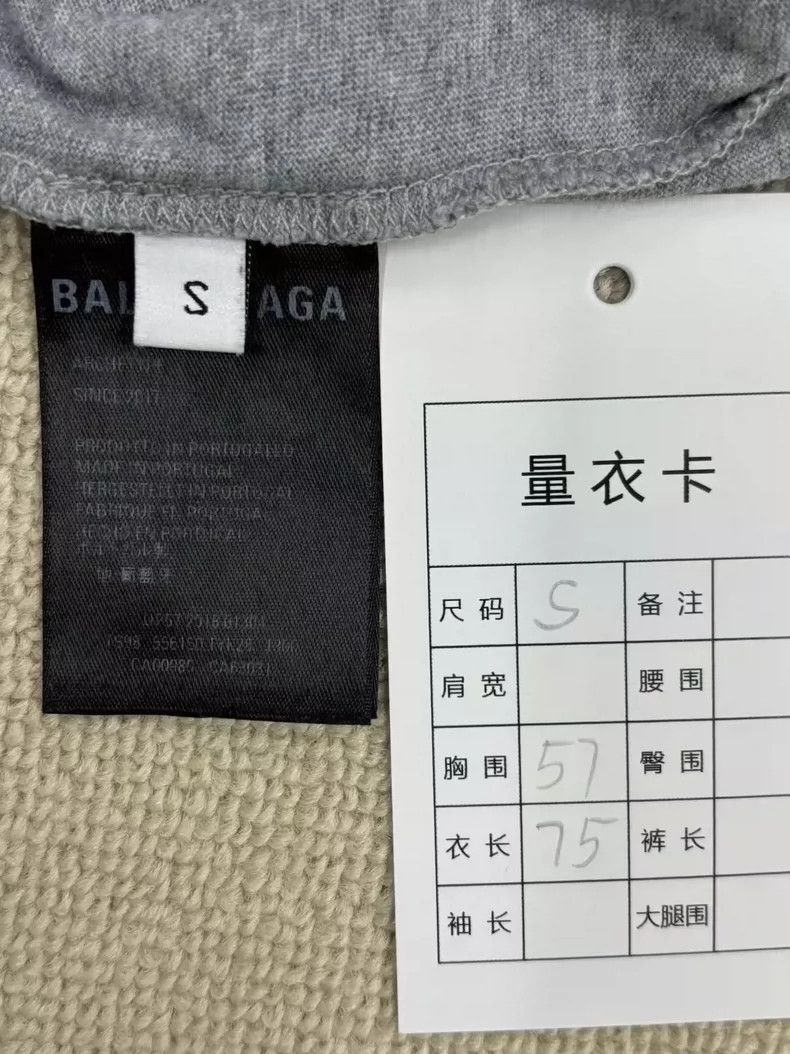 Balenciaga Balenciaga Small Logo Slogan Short Sleeve Size US S / EU 44-46 / 1 - 4 Thumbnail
