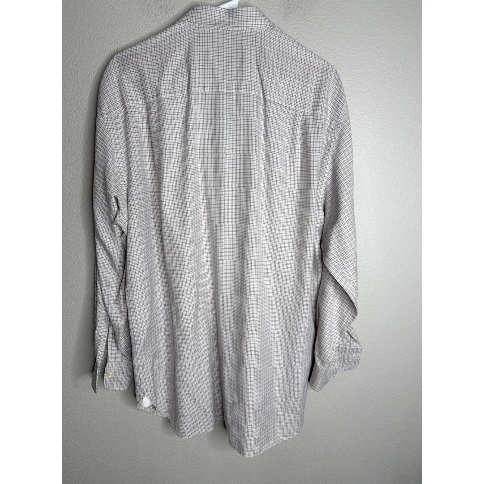 Ermenegildo Zegna Ermenegildo Zegna Shirt Mens Large 16.5 42 Red Striped Button Long Sleeve Dress Shirt Men’s Regular Size 42 Red Striped Pattern Dress Shirt Mens Size 42R - 6 Thumbnail