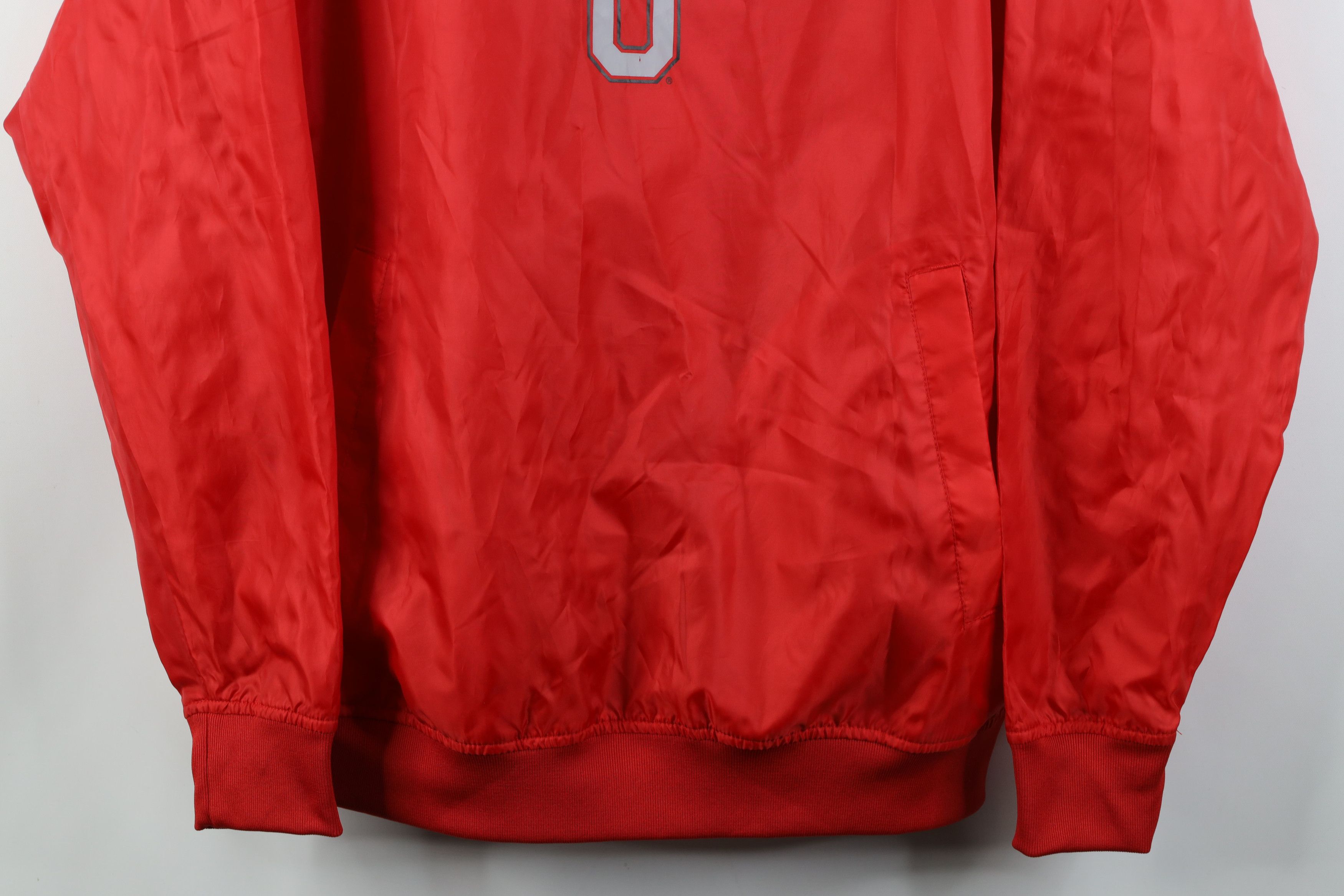 Vintage Vintage Y2K Ohio State University Windbreaker Jacket Red Size US M / EU 48-50 / 2 - 3 Thumbnail