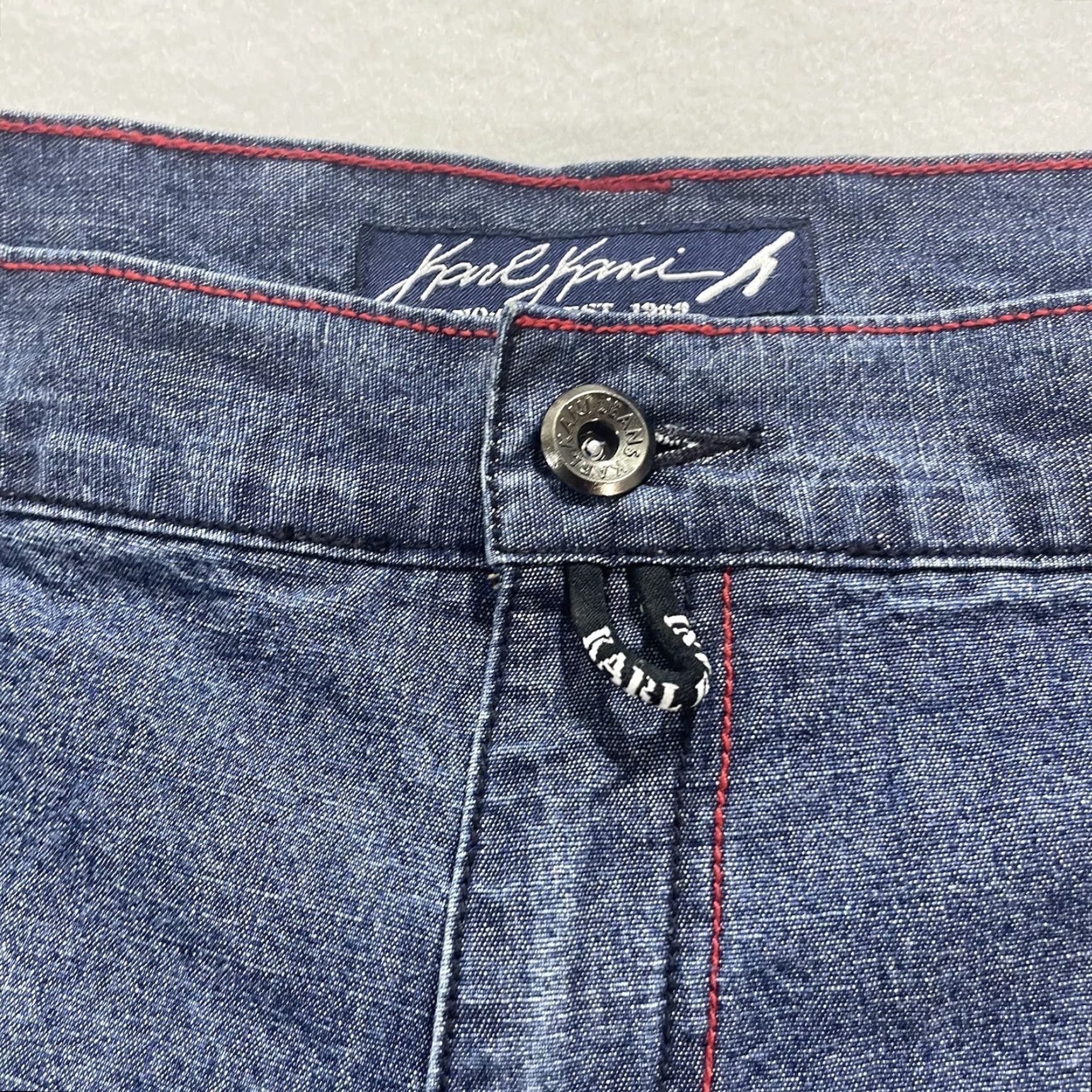 Karl Kani VINTAGE Karl Kani Shorts Denim Baggy Blue 90s Mens Hip Hop NWT Size 56 Shorts Jeans Cargo Pocket%20 Size US 40 / EU 56 - 7 Thumbnail