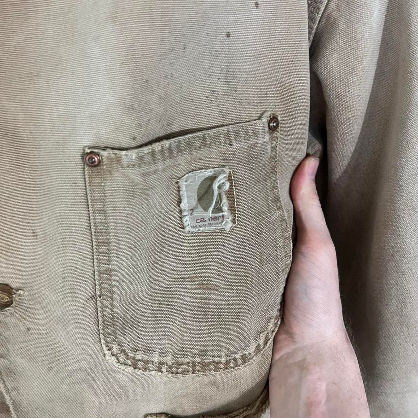 Carhartt Vintage 1970s carhartt chore coat Size US L / EU 52-54 / 3 - 4 Thumbnail