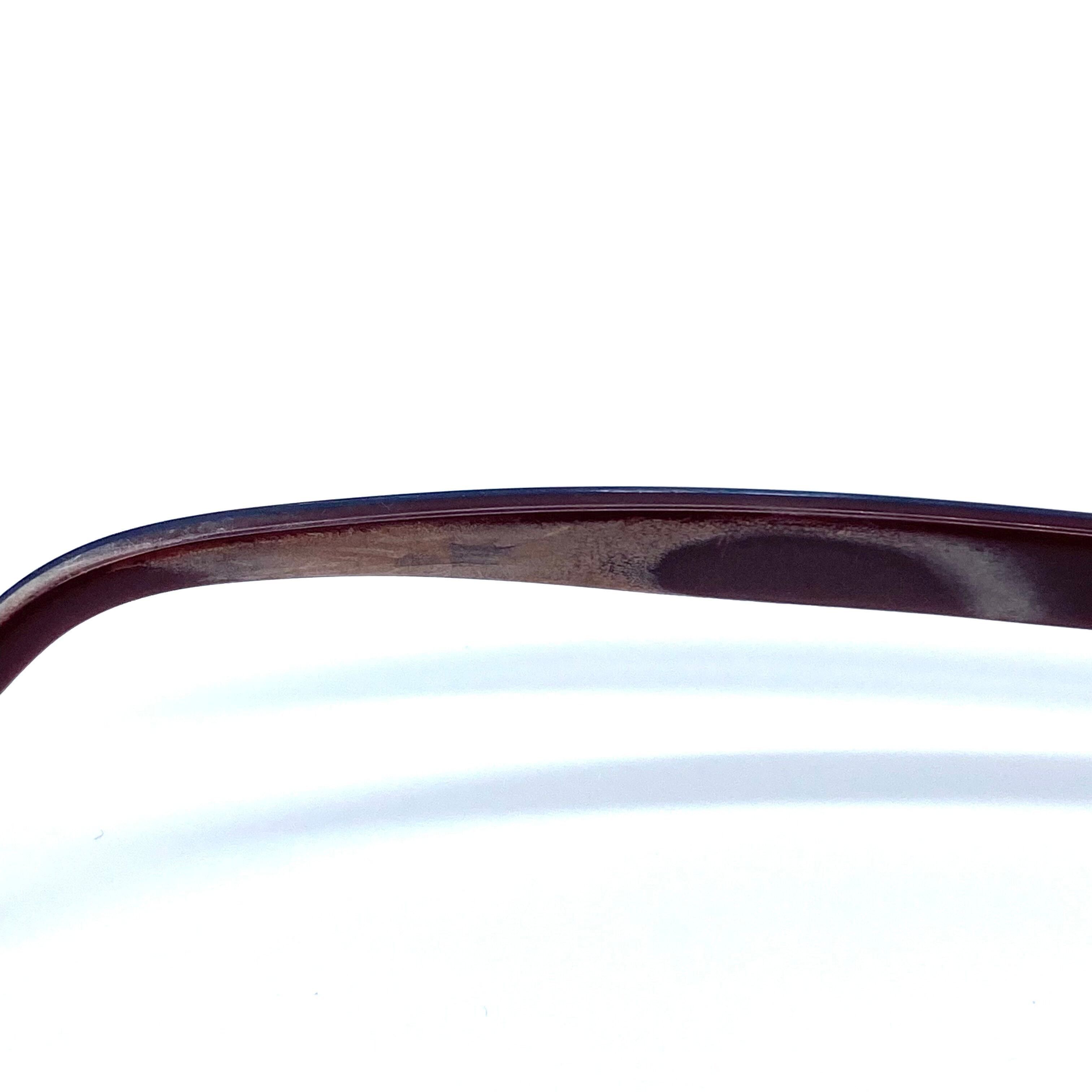 Gucci Gucci Eyewear Prescription Eye Glasses Wine Red Size ONE SIZE - 7 Thumbnail