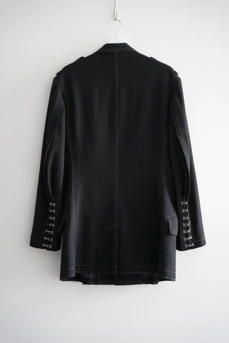 Yohji Yamamoto Yohji Yamamoto Yohji Yamamoto Military Style Jacket Collec Size US M / EU 48-50 / 2 - 2 Thumbnail