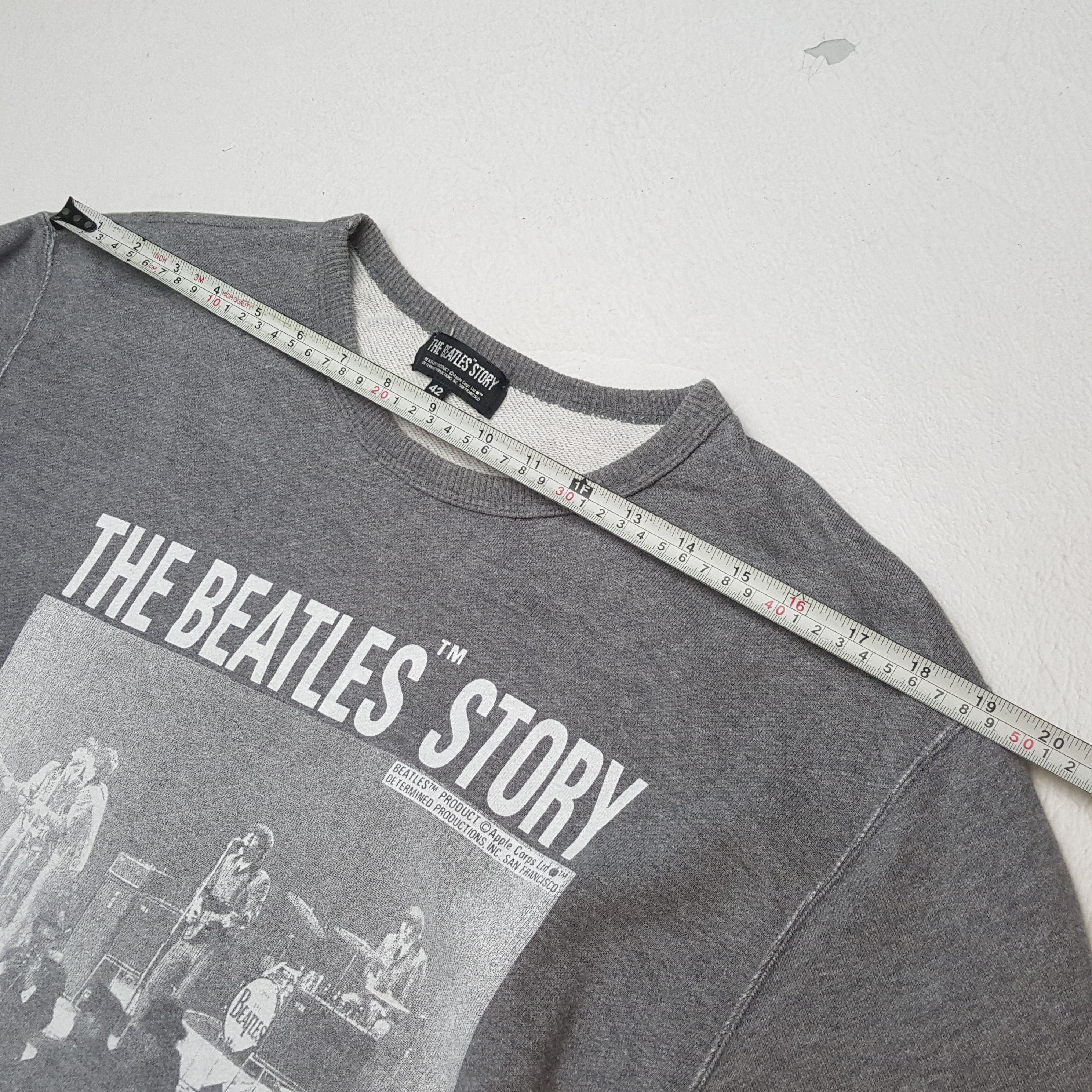Band Tees THE BEATLES Story Band Music Sweatshirt Size US M / EU 48-50 / 2 - 4 Thumbnail