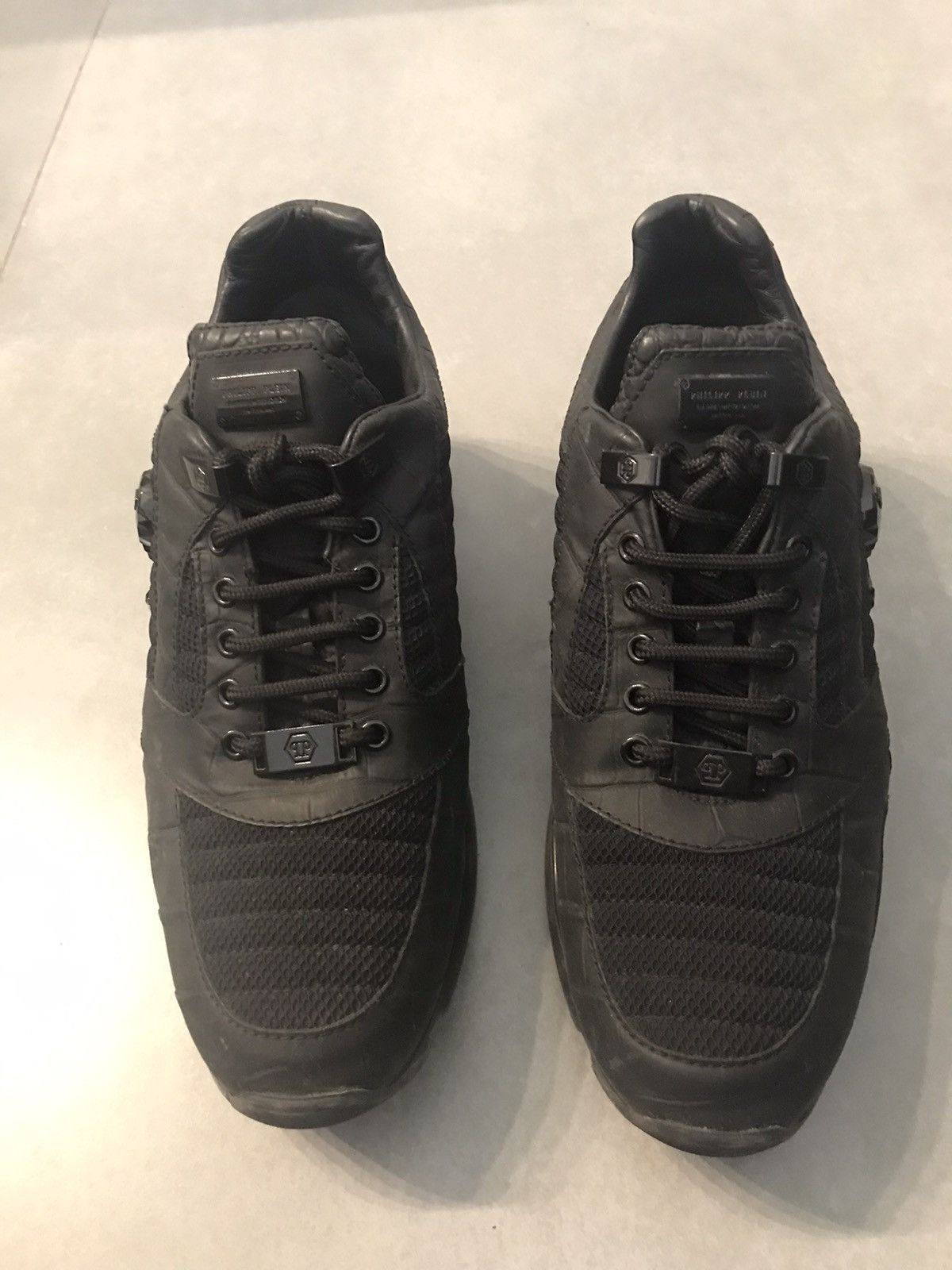 Philipp Plein Philipp Plein black sneakers Size US 11 / EU 44 - 3 Thumbnail