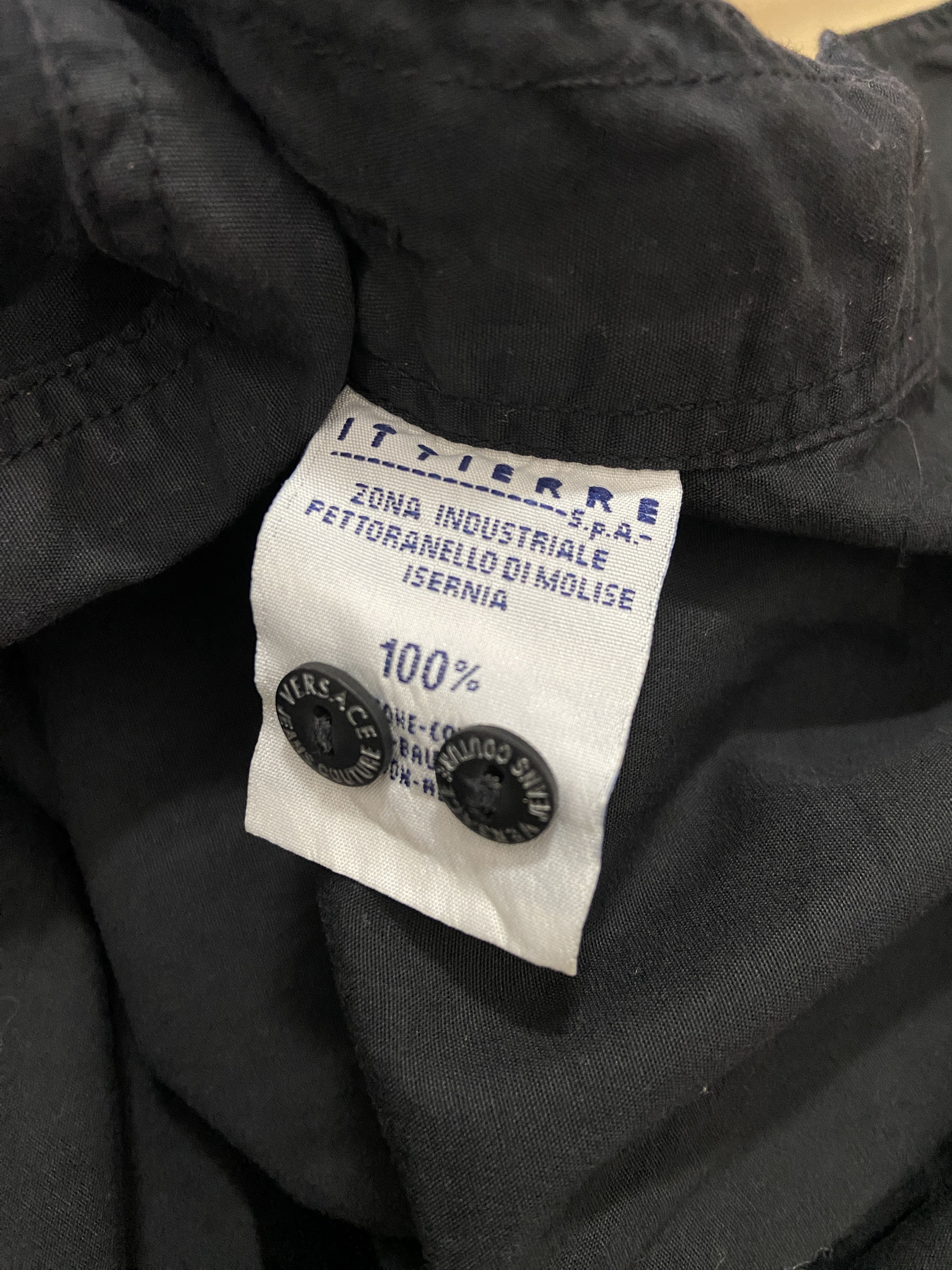 Versace VERSACE JEANS SIGNATURE MEDUSA BUTTON SHIRT Size US XL / EU 56 / 4 - 5 Thumbnail