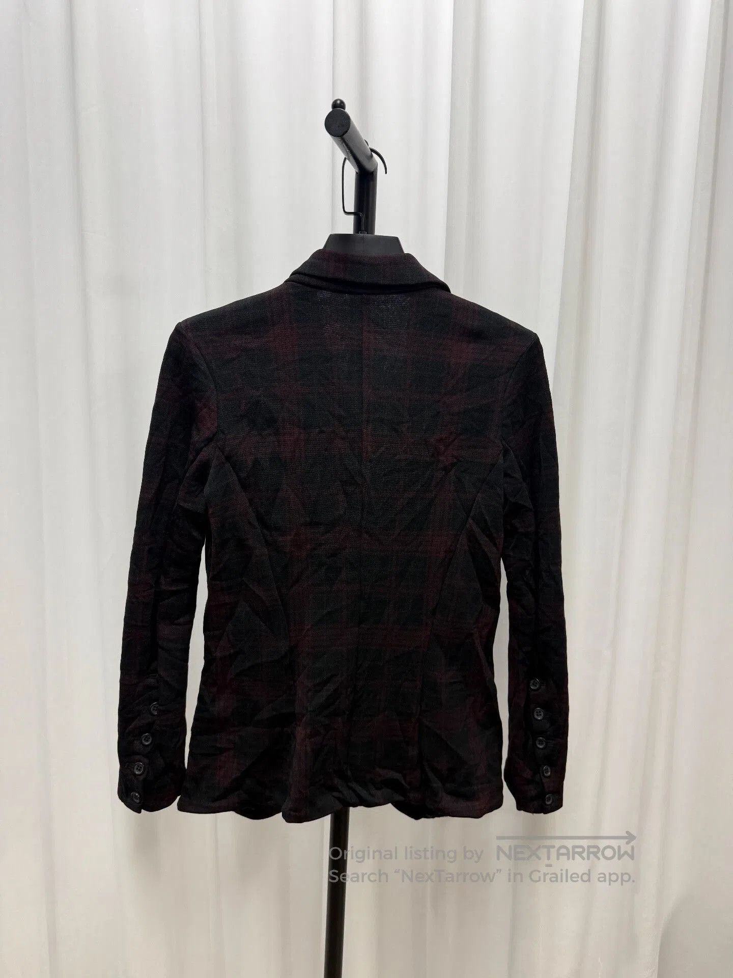 Y's Y's Red and Black Checkered Set. Size M / US 6-8 / IT 42-44 - 5 Thumbnail