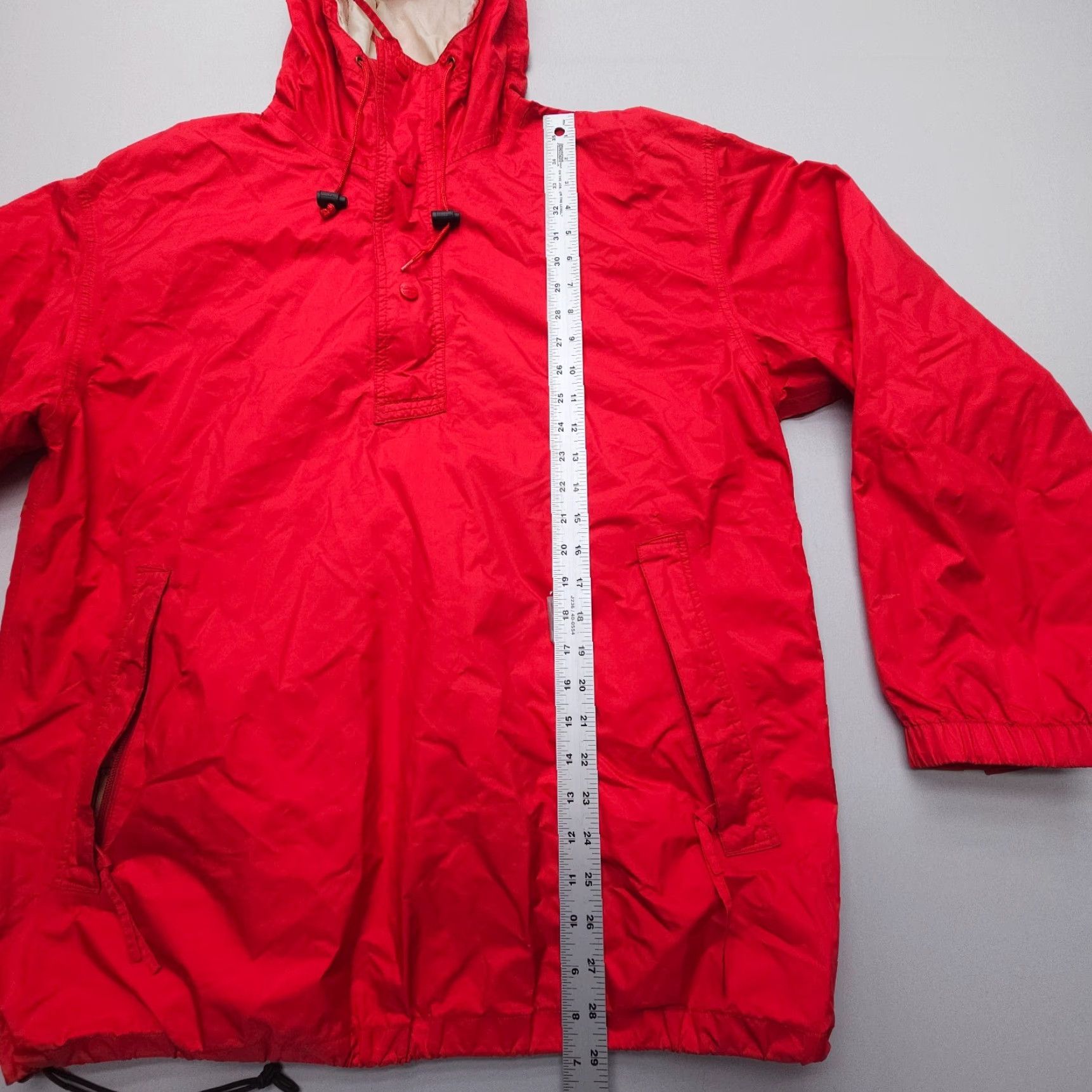 Vintage VINTAGE L.L. Bean Windbreaker Jacket Mens Large Red 1/4 Zip 90s Gorpcore Rain Windbreaker Size US L / EU 52-54 / 3 - 7 Thumbnail