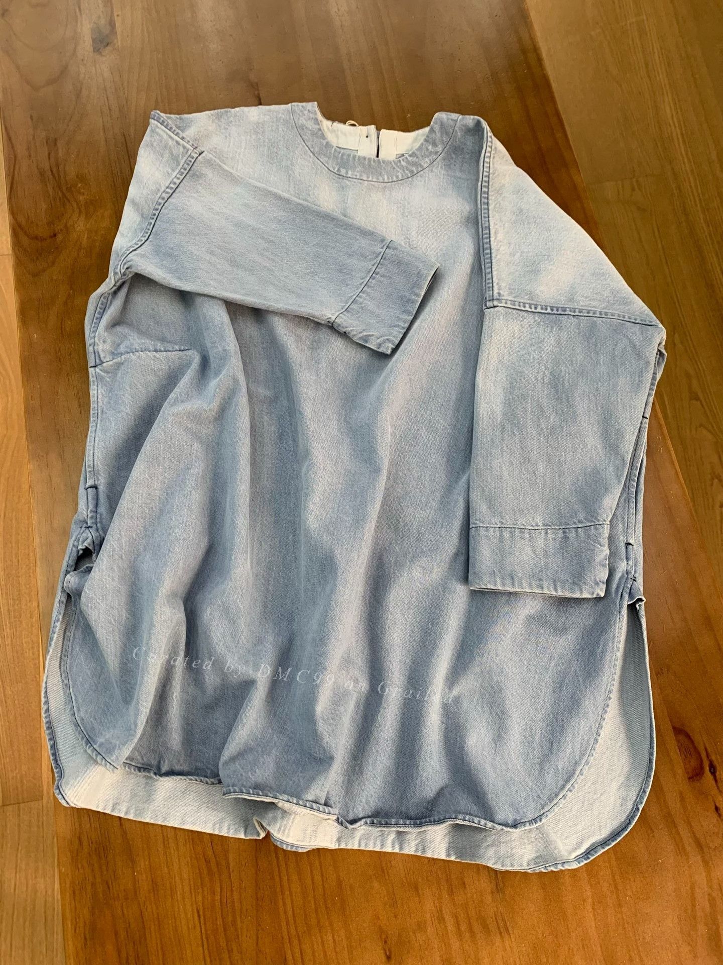 45rpm 45R Indigo Denim Long Top Size M / US 6-8 / IT 42-44 - 1 Thumbnail