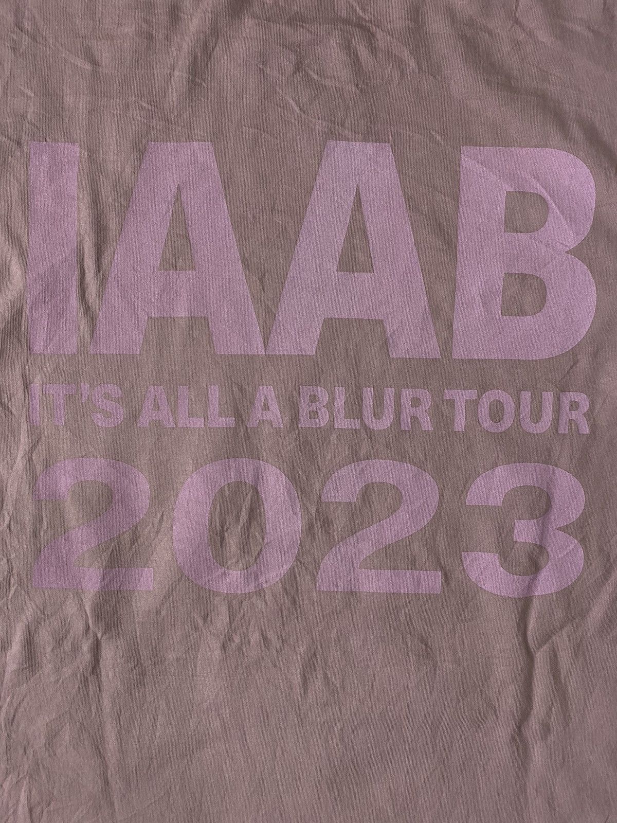 Band Tees × Drake DRAKE IAAB TOUR TEE. Size US M / EU 48-50 / 2 - 10 Thumbnail