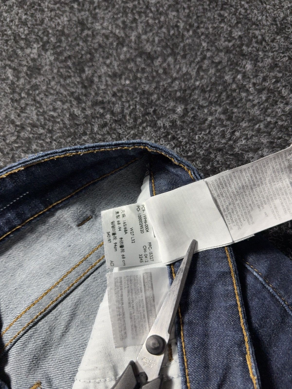 Levi's 00s Levis Sexy Western USA Y2K Flare Rock Bootcut Jeans Y2K Size 27" / US 4 / IT 40 - 9 Thumbnail