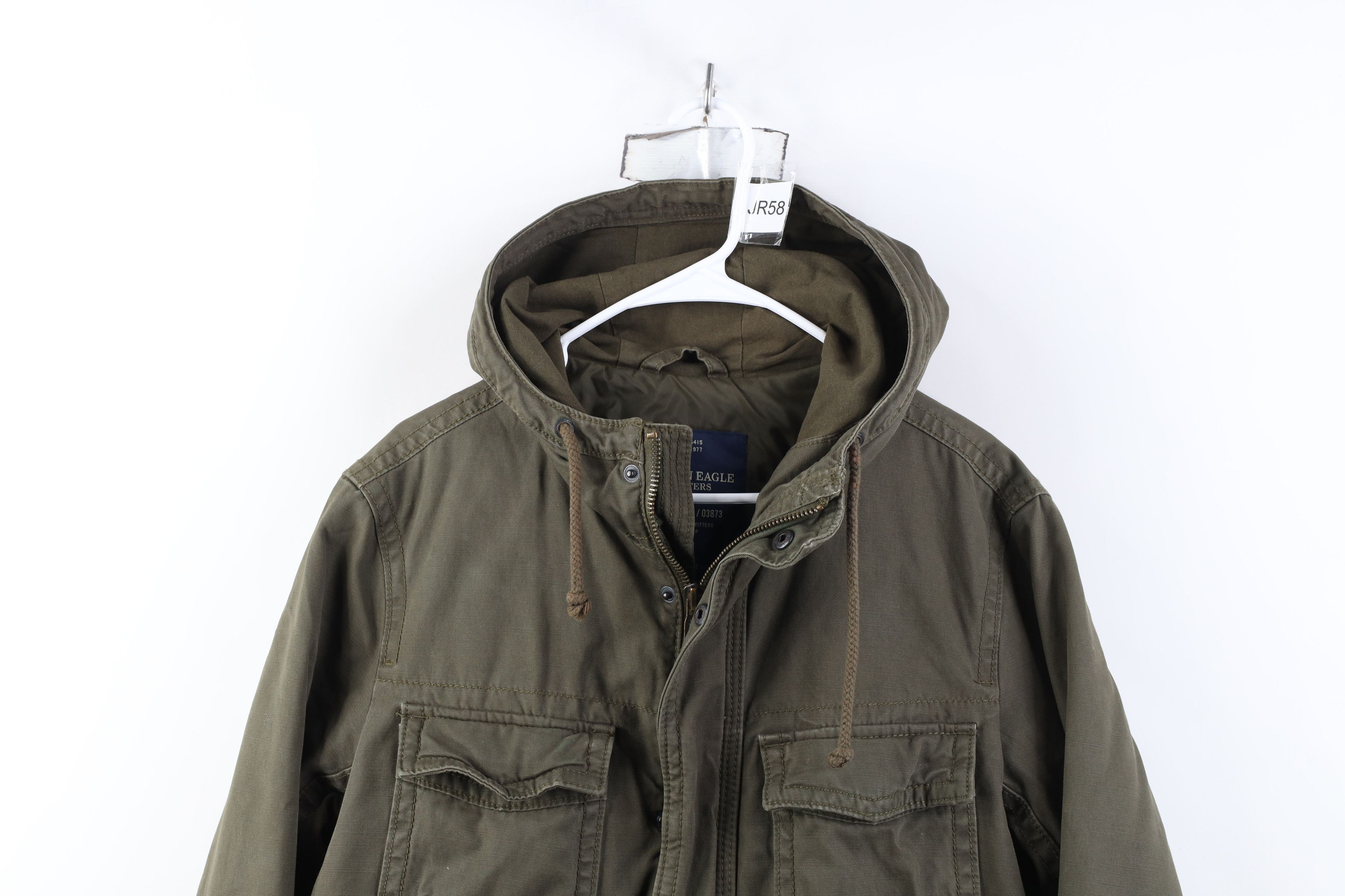 American Eagle Outfitters Vintage Y2K American Eagle Outfitters Military Parka Jacket Size US M / EU 48-50 / 2 - 2 Thumbnail