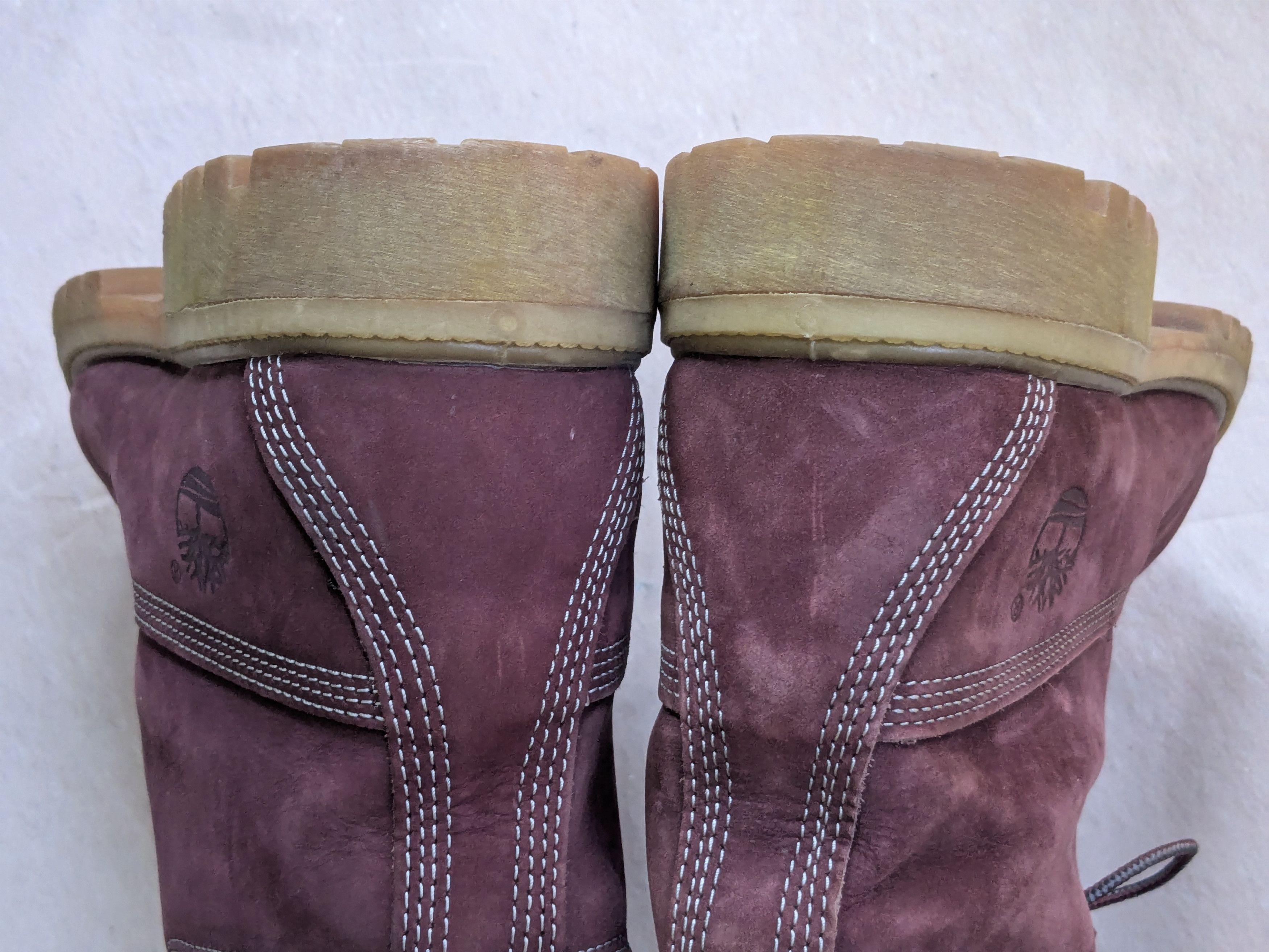Timberland Timberland Boots Burgundy Leather 11 M Suede Size US 11 / EU 44 - 12 Thumbnail