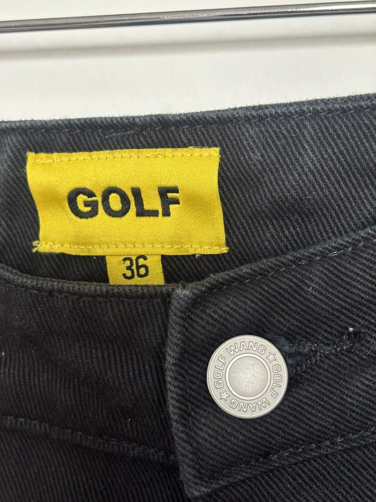 Golf Wang Golf denim studded shorts 36 black tyler the creator Size US 36 / EU 52 - 3 Thumbnail