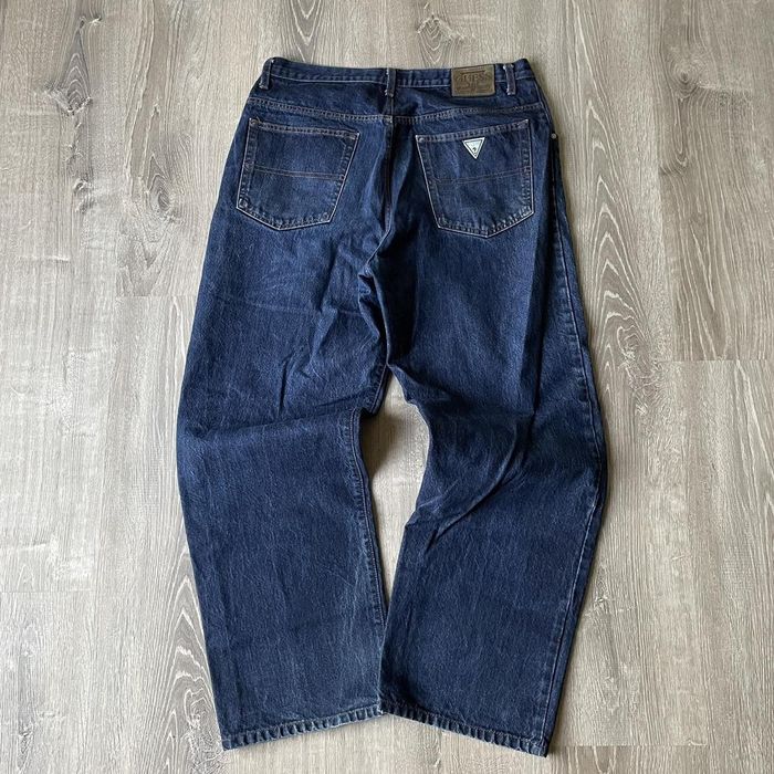 Vintage Vintage Y2K JNCO like Guess Wide Leg Jeans Grailed