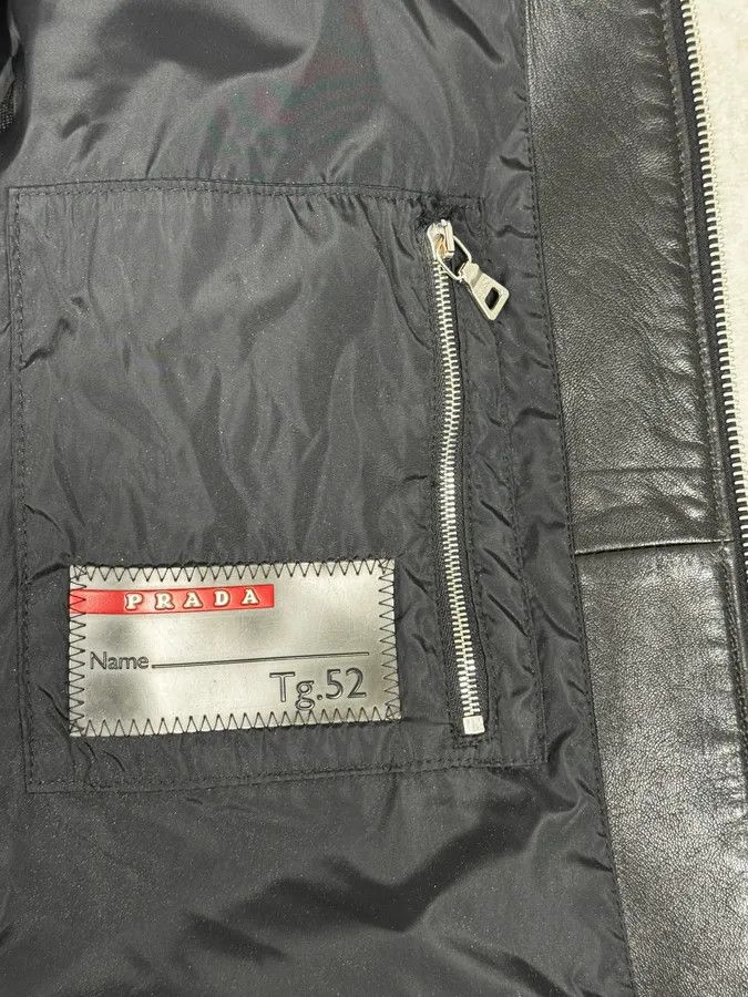 AW2009 Prada Hybrid Leather Premium Jacket