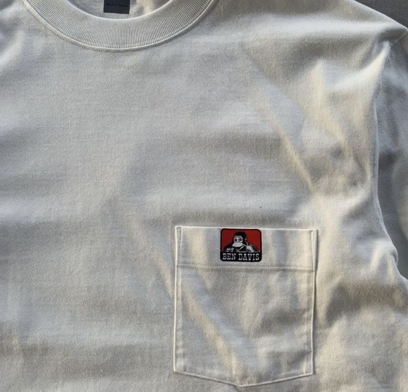 Ben Davis × Vintage Long Sleeve Ben Davis Big Loggo Size US L / EU 52-54 / 3 - 3 Thumbnail