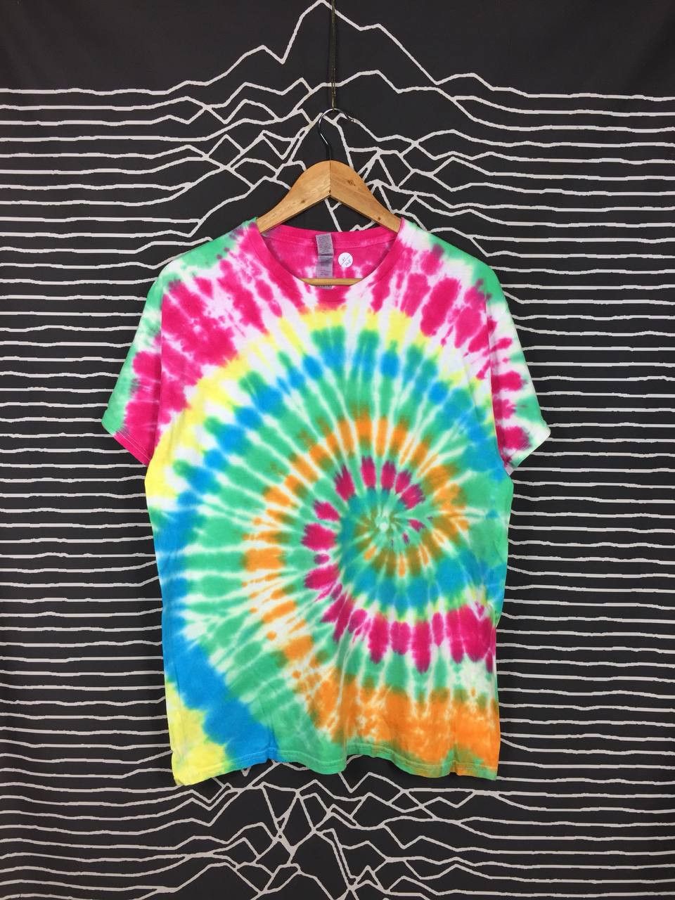 Vintage The Pastel Classic Tie Dye Hippie Tee Size US L / EU 52-54 / 3 - 1 Thumbnail