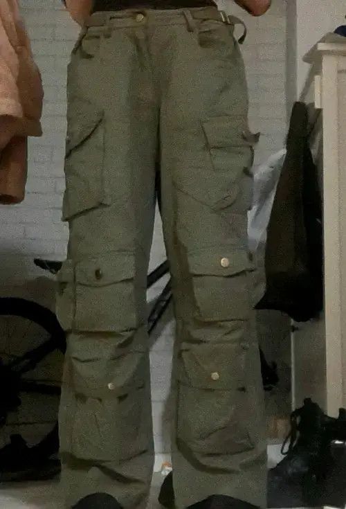 Japanese Brand Cargo Pants Multi-pockets Size US 30 / EU 46 - 3 Thumbnail