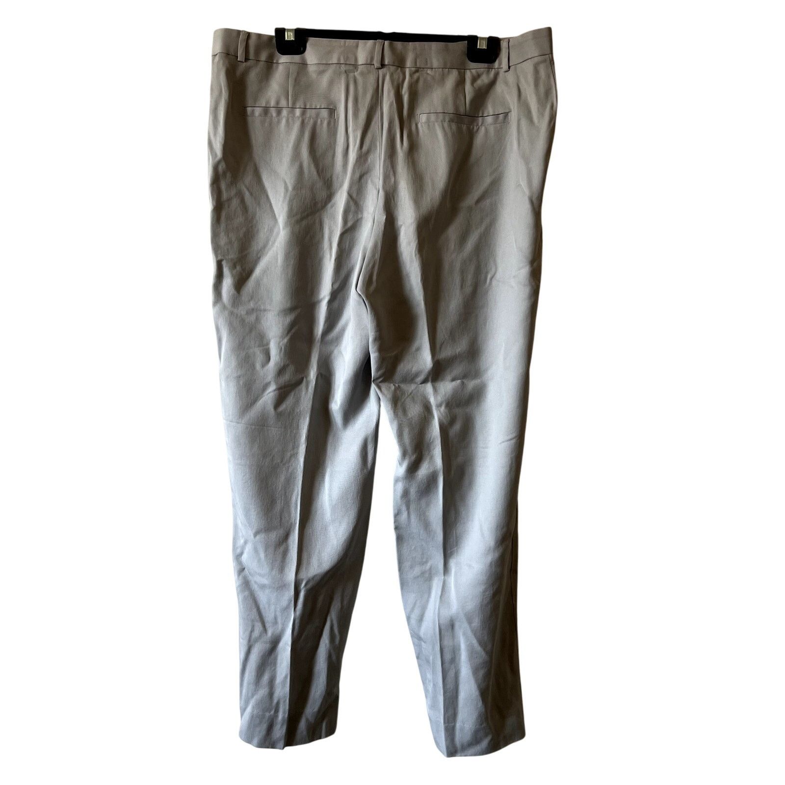 Banana Republic Banana Republic dress pants size 16L gray lyocell DR Size 38" / US 16 / IT 52 - 2 Thumbnail