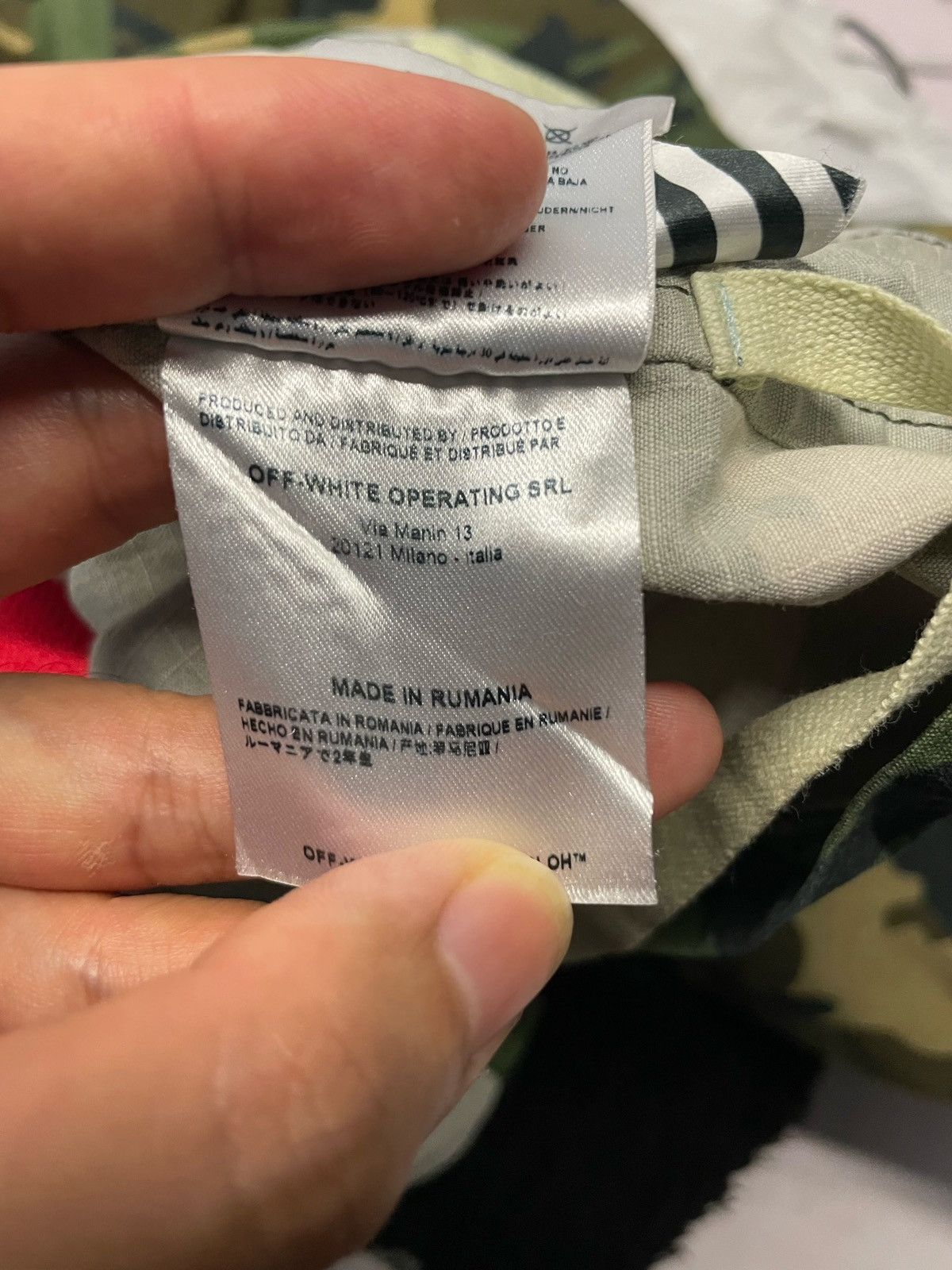 Off-White Off-White Badges Camo Jacket Size US XS / EU 42 / 0 - 14 Thumbnail