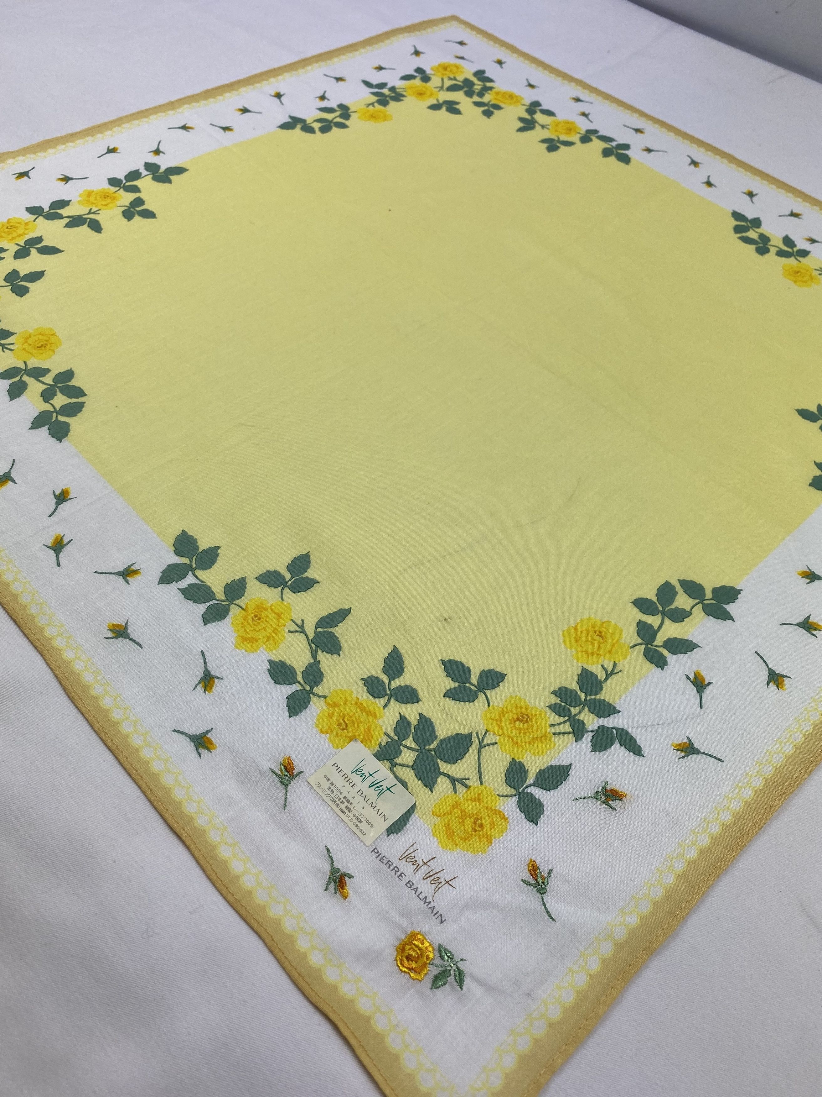 Pierre Balmain × Vintage Pierre Balmain Handkerchief / Bandana / Neckerchief Size ONE SIZE - 4 Thumbnail