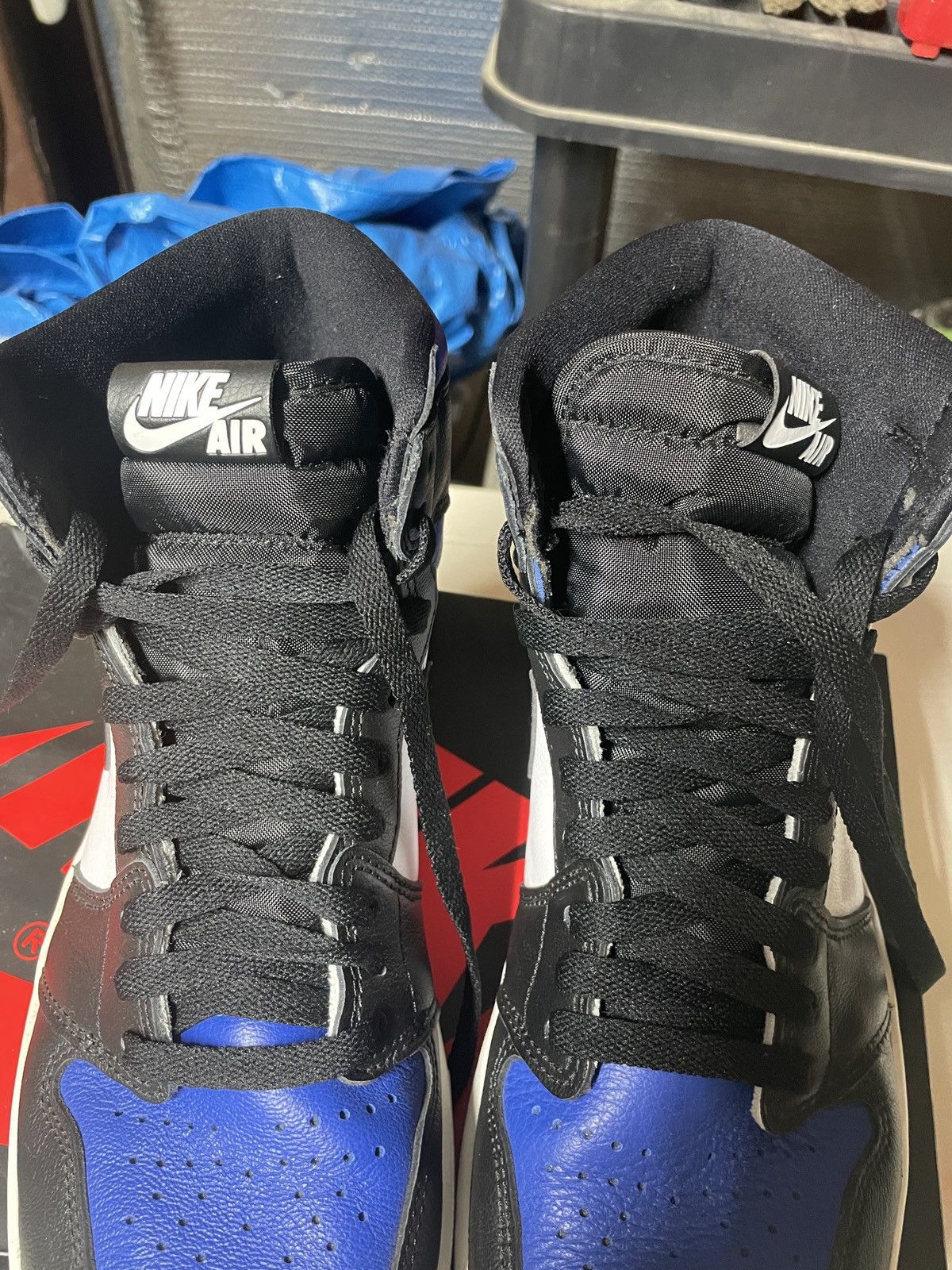 Jordan Brand × Nike Air Jordan 1 retro high royal toe Size US 9.5 / EU 42-43 - 10 Thumbnail