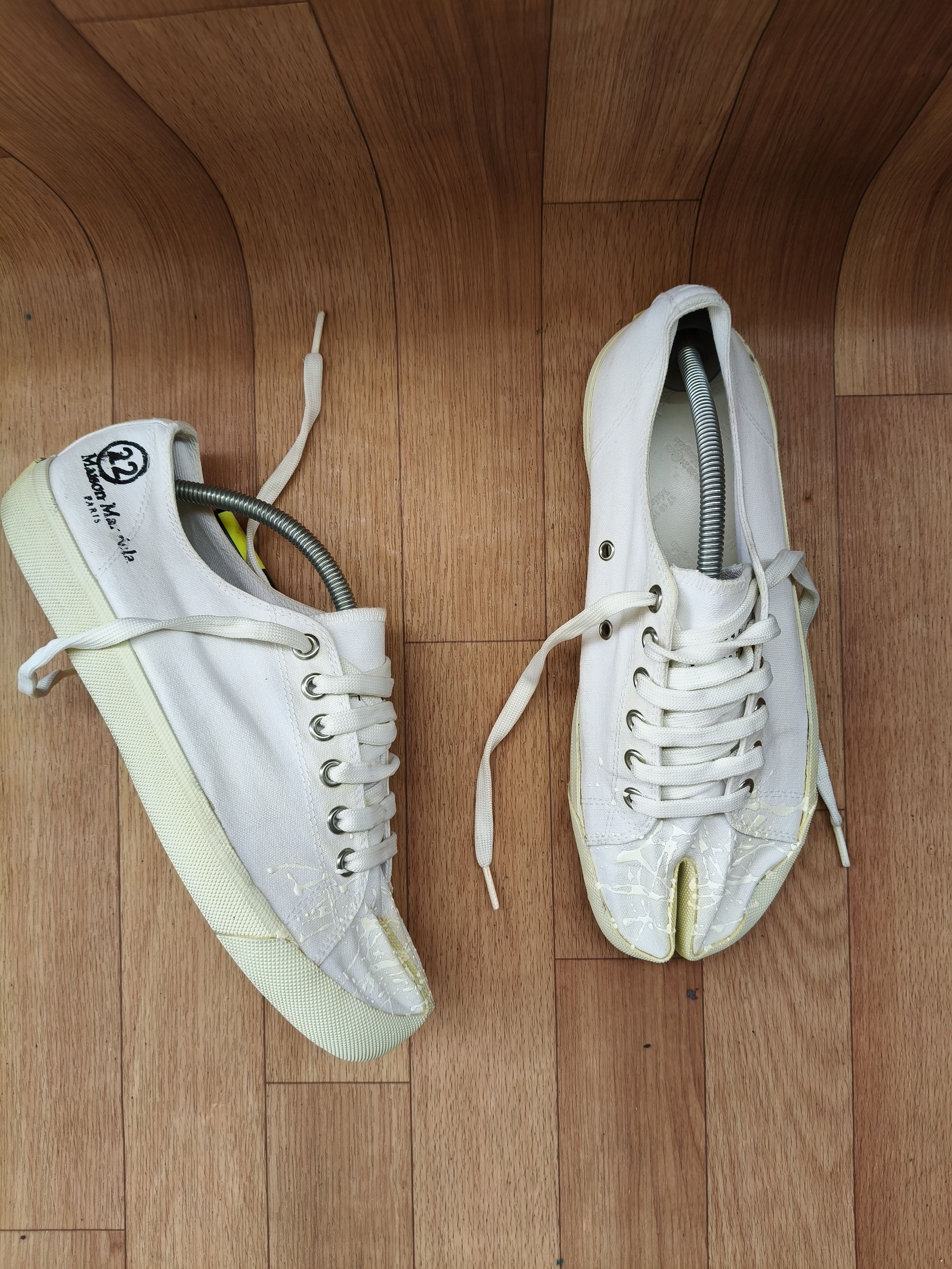 Maison Margiela Maison Margiela splatter canvas tabi Size US 9.5 / EU 42-43 - 4 Thumbnail