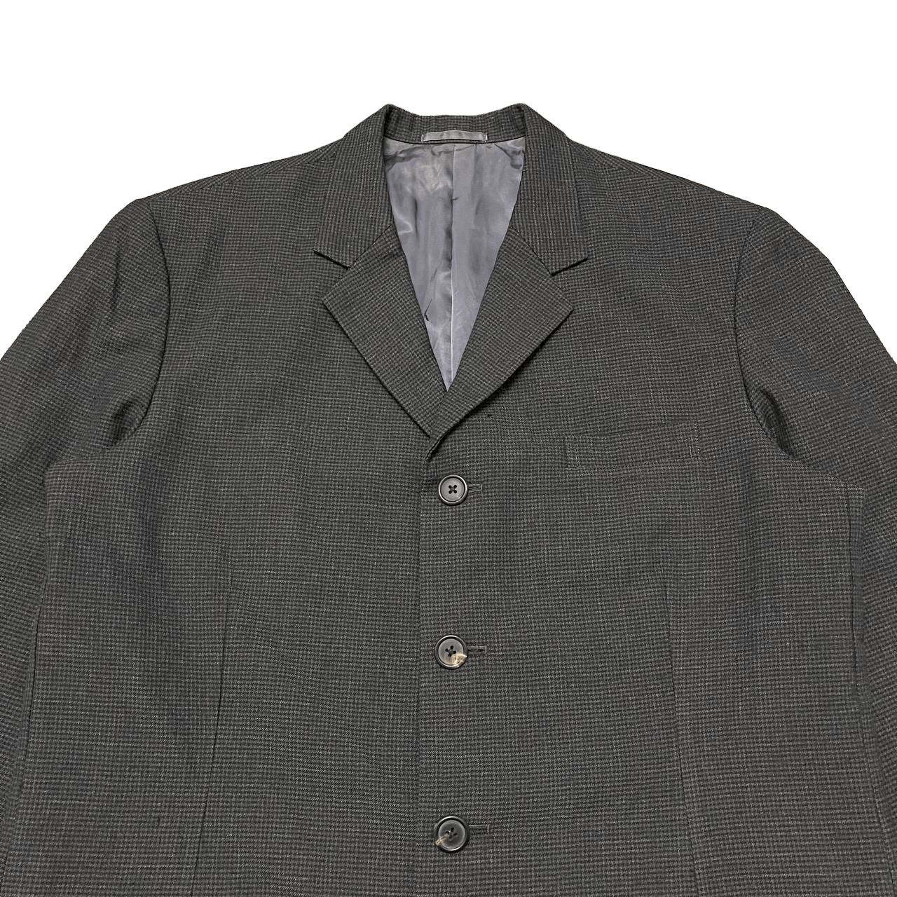 Yohji Yamamoto AW95 Ys For Men Yohji Yamamoto Blazer Jacket Linen Wool Size US L / EU 52-54 / 3 - 3 Thumbnail