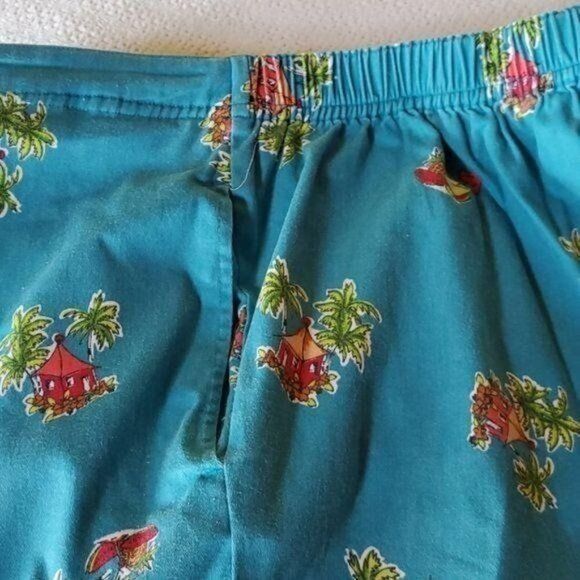 Designer Breckenridge Vintage Graphic Pullon High Rise Caribbean Sz 2 Size 36" / US 14 / IT 50 - 3 Thumbnail