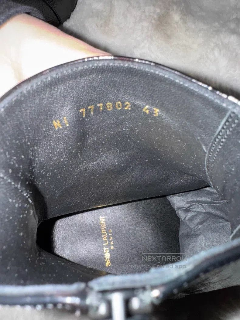 Saint Laurent Paris Saint Laurent Paris Boots Size US 10 / EU 43 - 7 Thumbnail