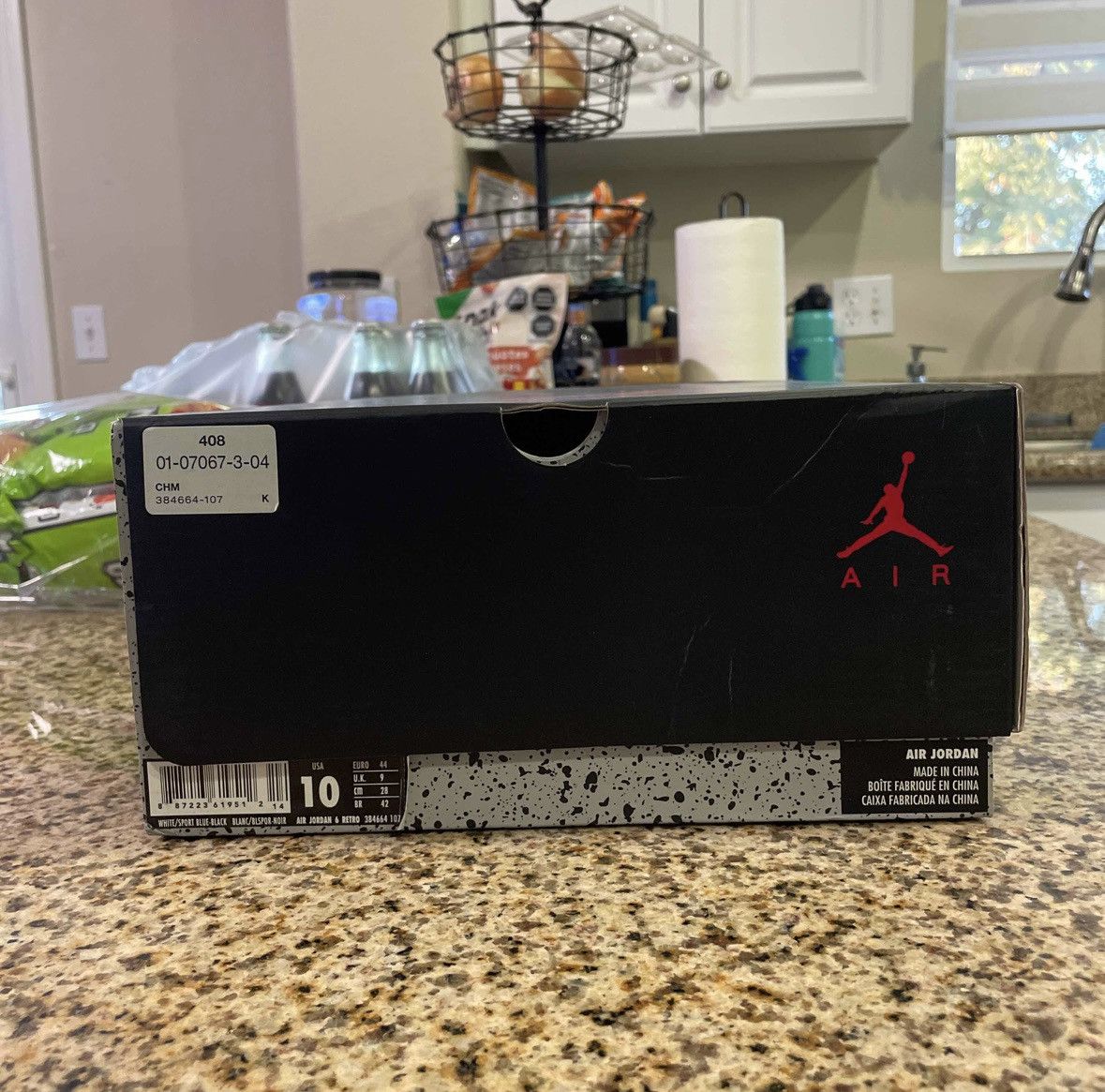 Hypebeast × Jordan Brand × Nike Air Jordan 6 Retro Sport Blue Size US 10 / EU 43 - 7 Thumbnail