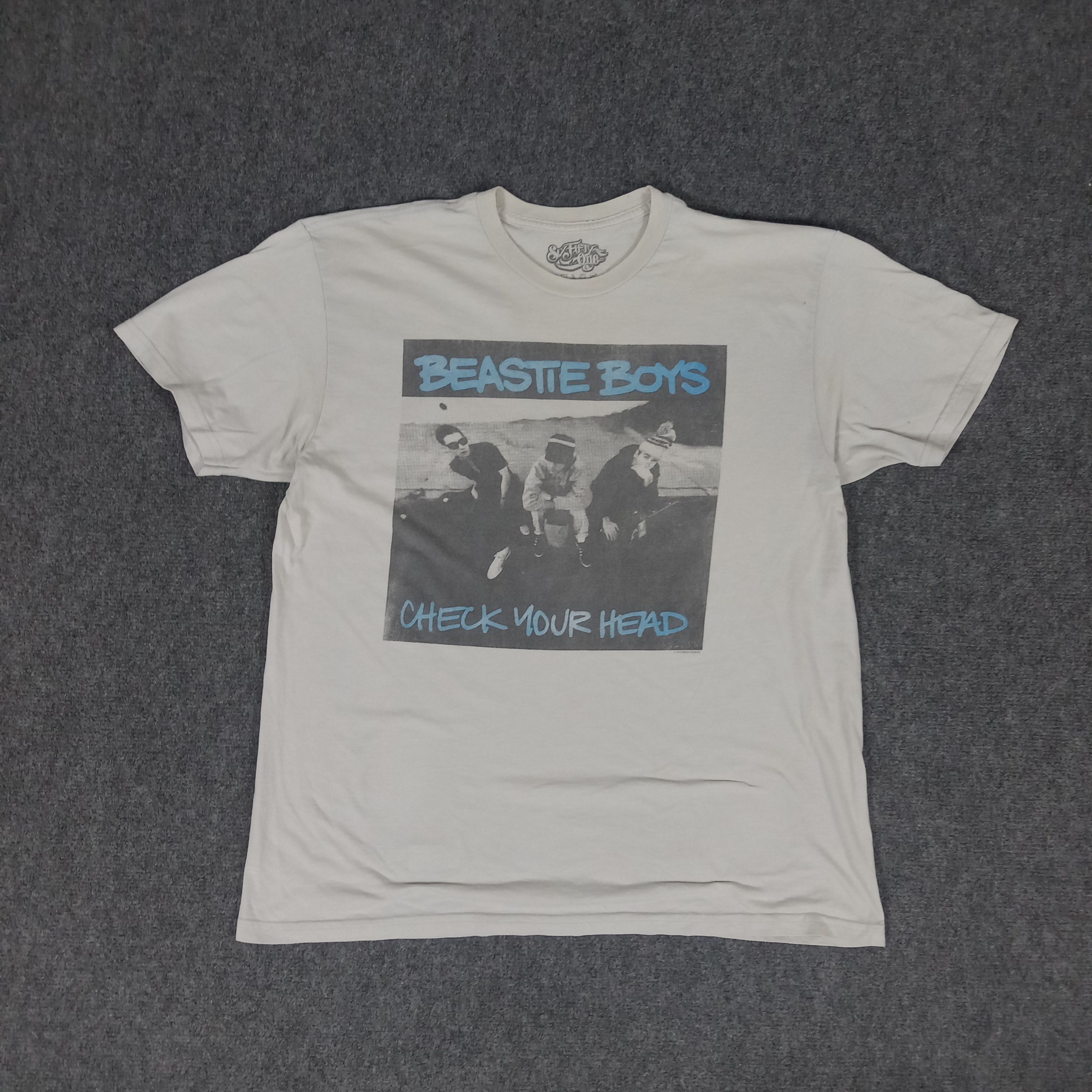Japanese Brand × Rap Tees × Vintage Beastie Boys Check Your Head Hip-hop Group Tshirt Size US L / EU 52-54 / 3 - 1 Thumbnail