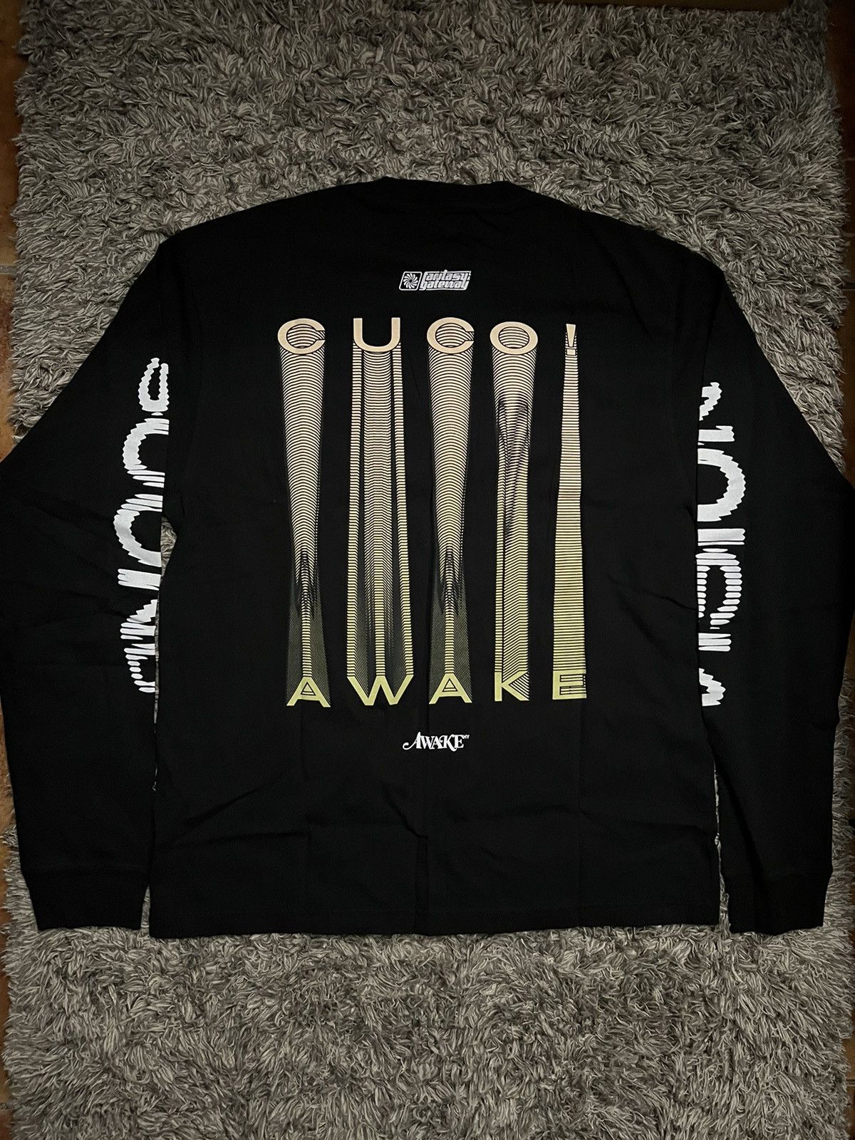 Awake NY Awake/Cuco Fantasy Gateway Longsleeve tee - black Size US L / EU 52-54 / 3 - 3 Thumbnail