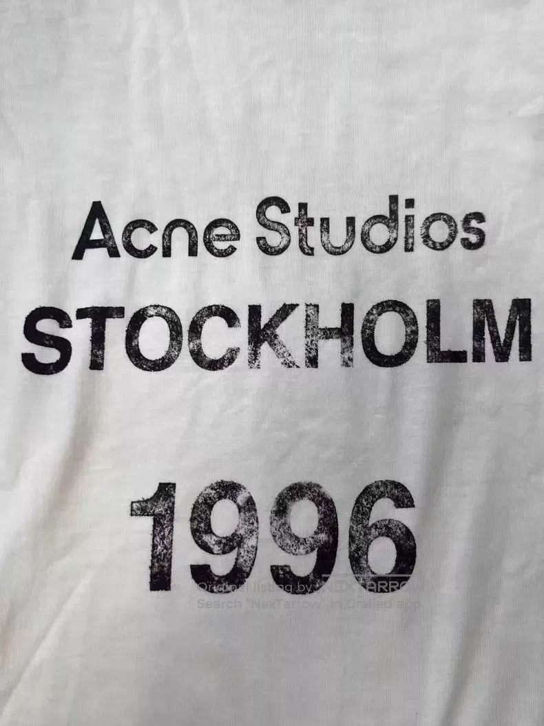 Acne Studios Acne Studios Logo letter print T-shirt, light green Size S / US 4 / IT 40 - 3 Thumbnail