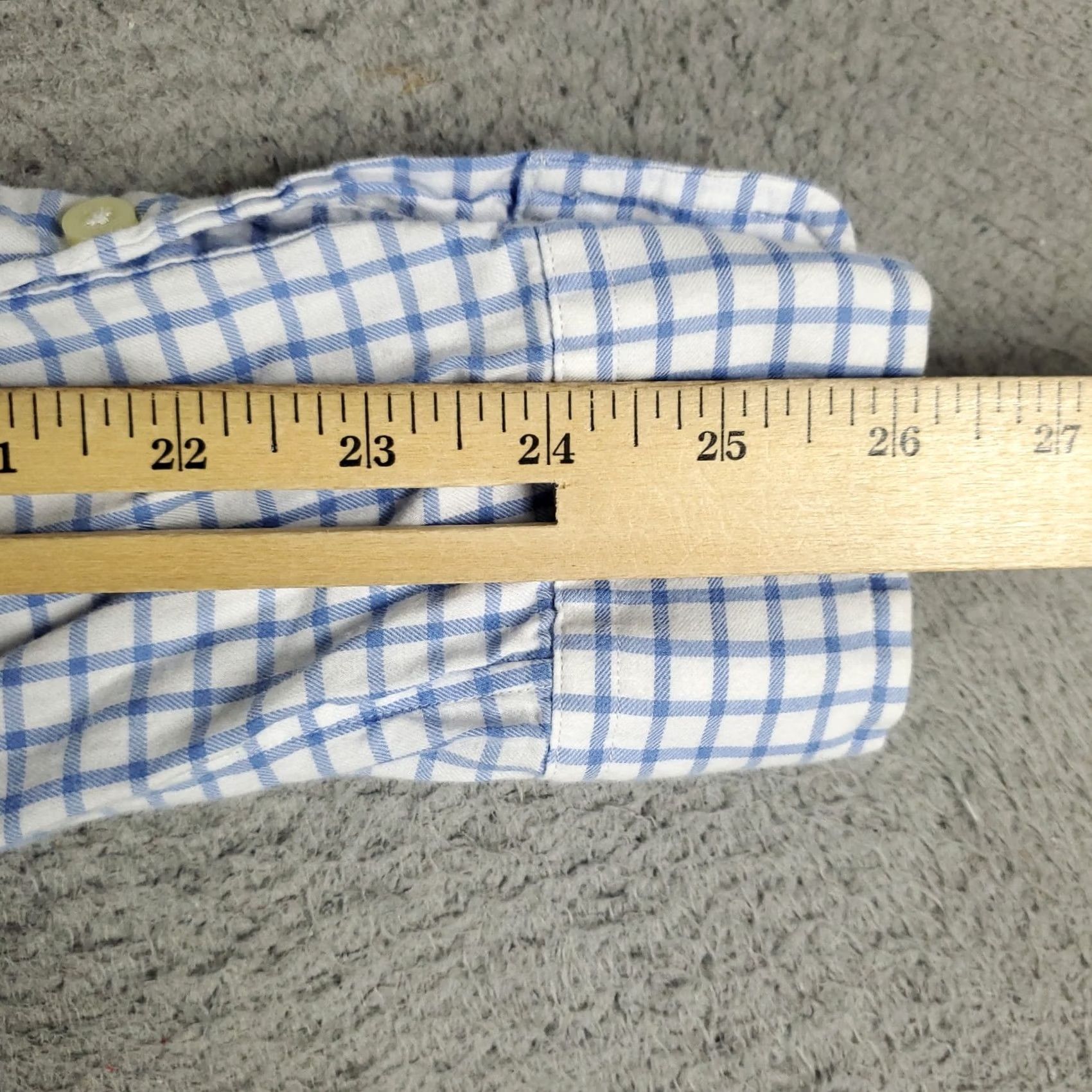 Ralph Lauren Ralph Lauren Shirt Mens XL Blue White Check Casual Button-Up Long Sleeve Button-Down Collared Size US XL / EU 56 / 4 - 7 Thumbnail